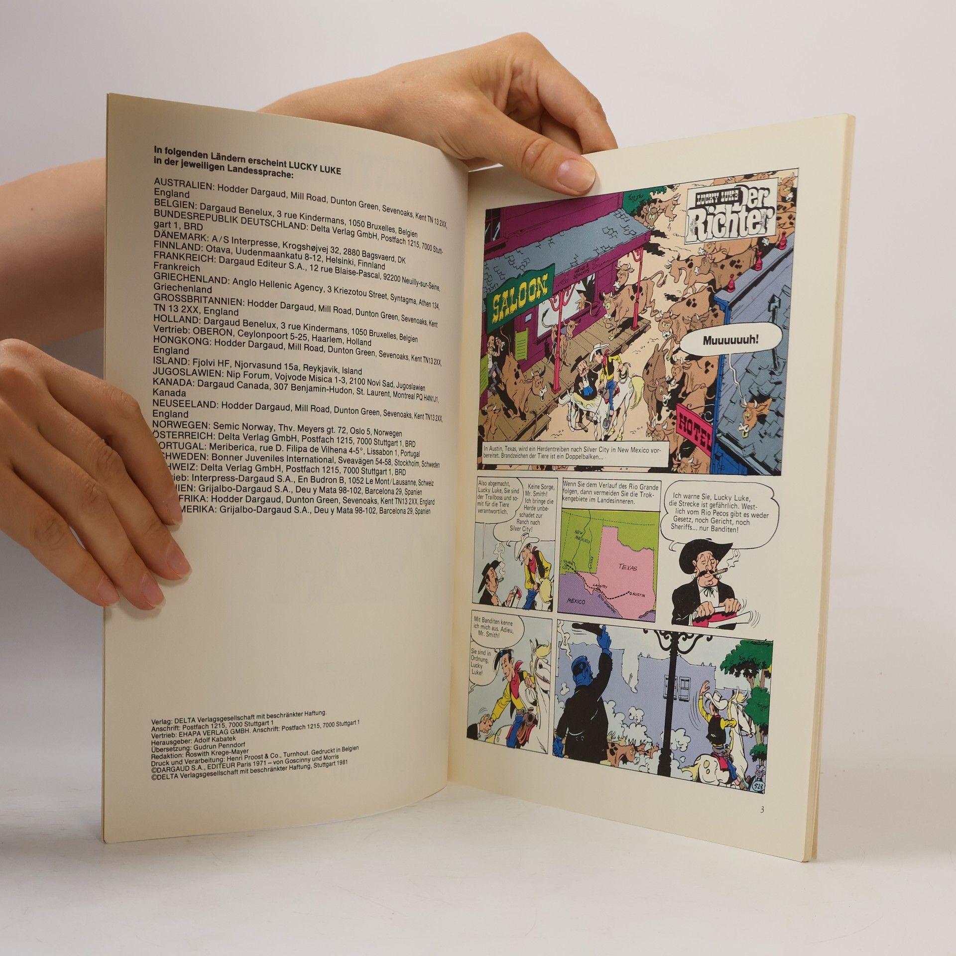 René Goscinny Lucky Luke 31. Der Richter