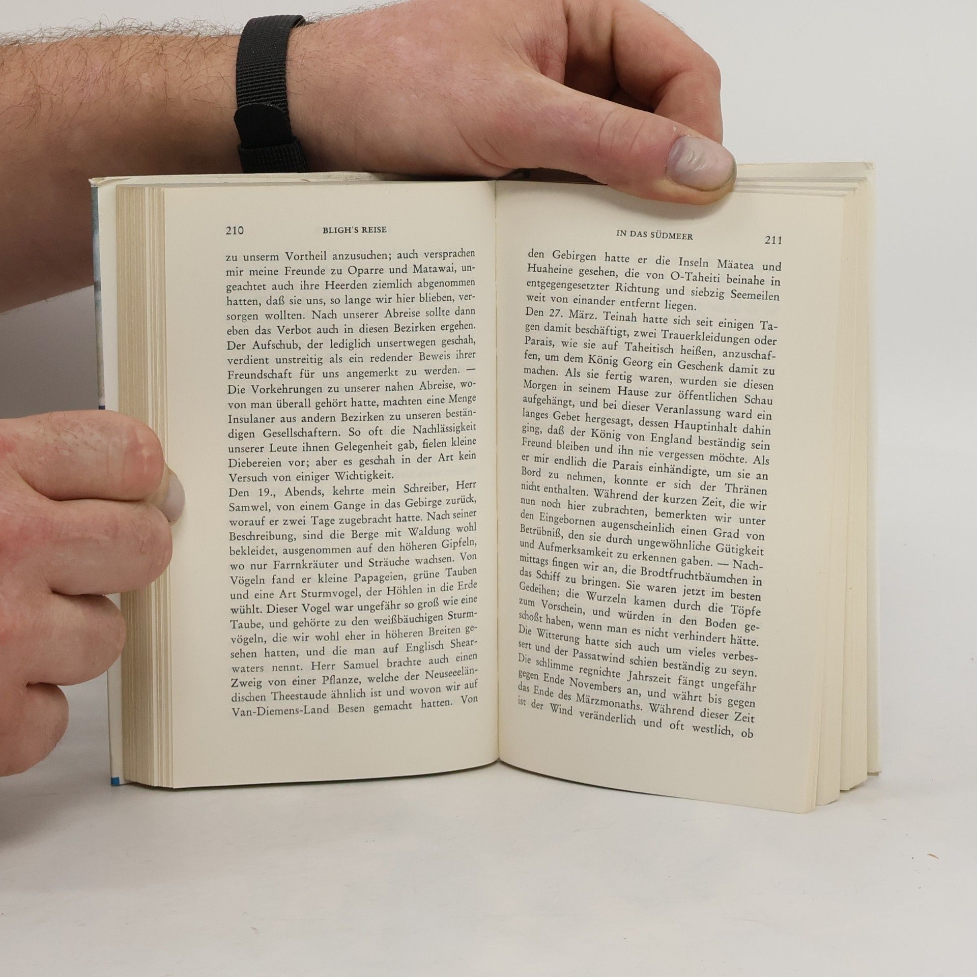 William Bligh Aus dem Logbuch der „Bounty“