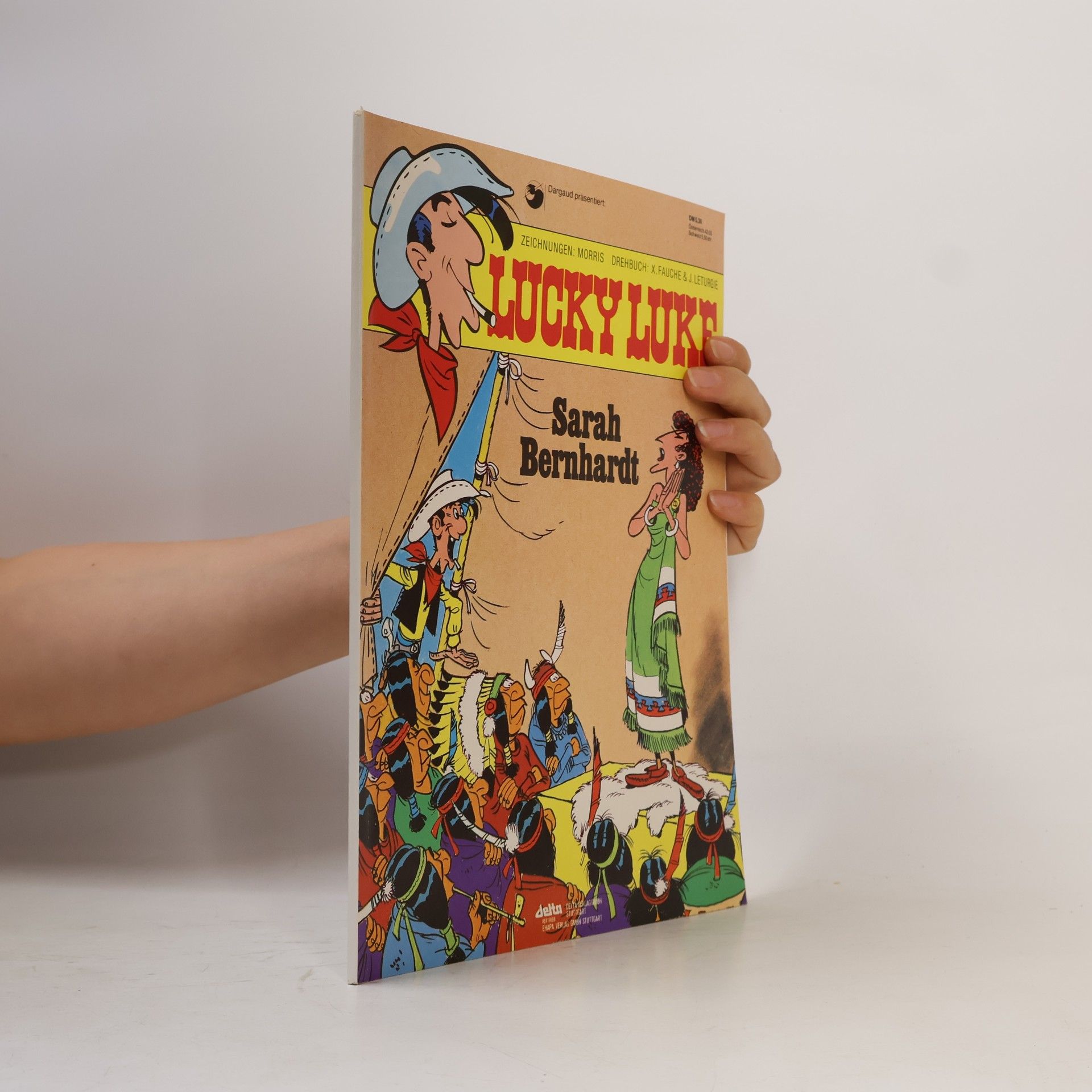 Jean Léturgie Lucky Luke 35. Sarah Bernhardt