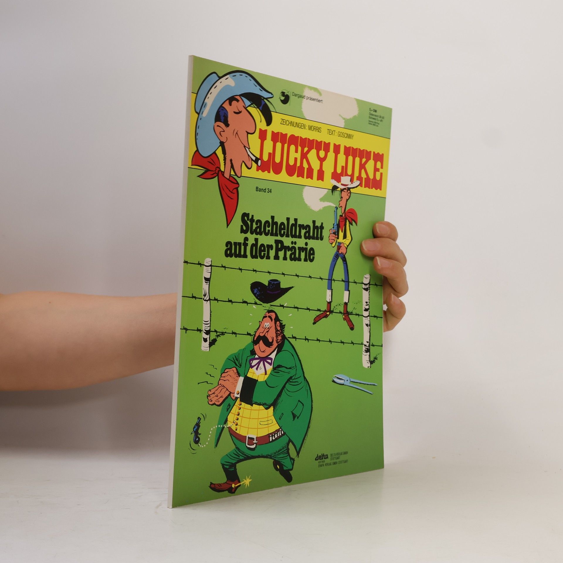 René Goscinny Lucky Luke - Stacheldraht auf der Prärie. Band 34