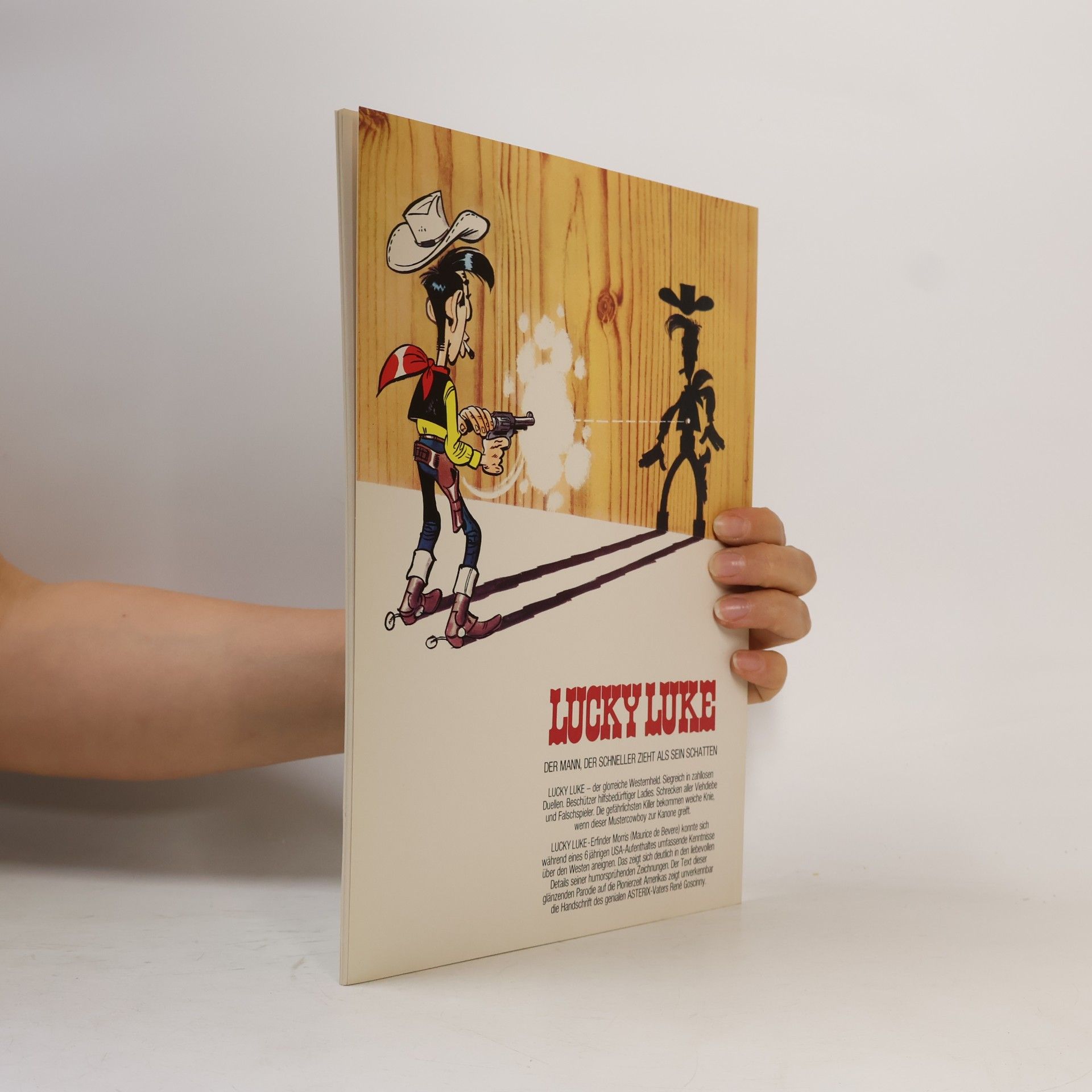 René Goscinny Lucky Luke - Stacheldraht auf der Prärie. Band 34