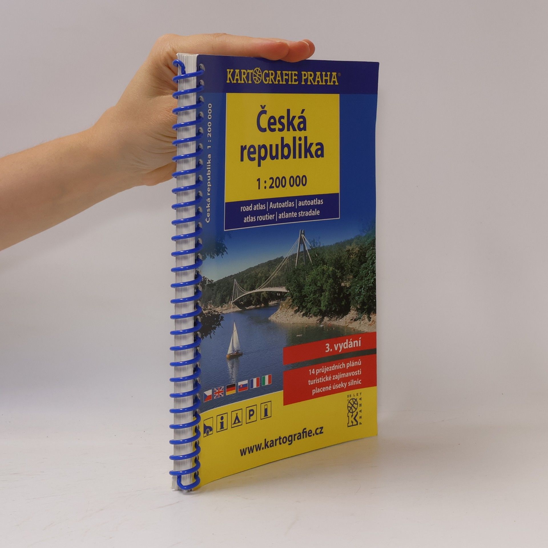 Kolektiv autorů Česká republika autoatlas 1:200 000