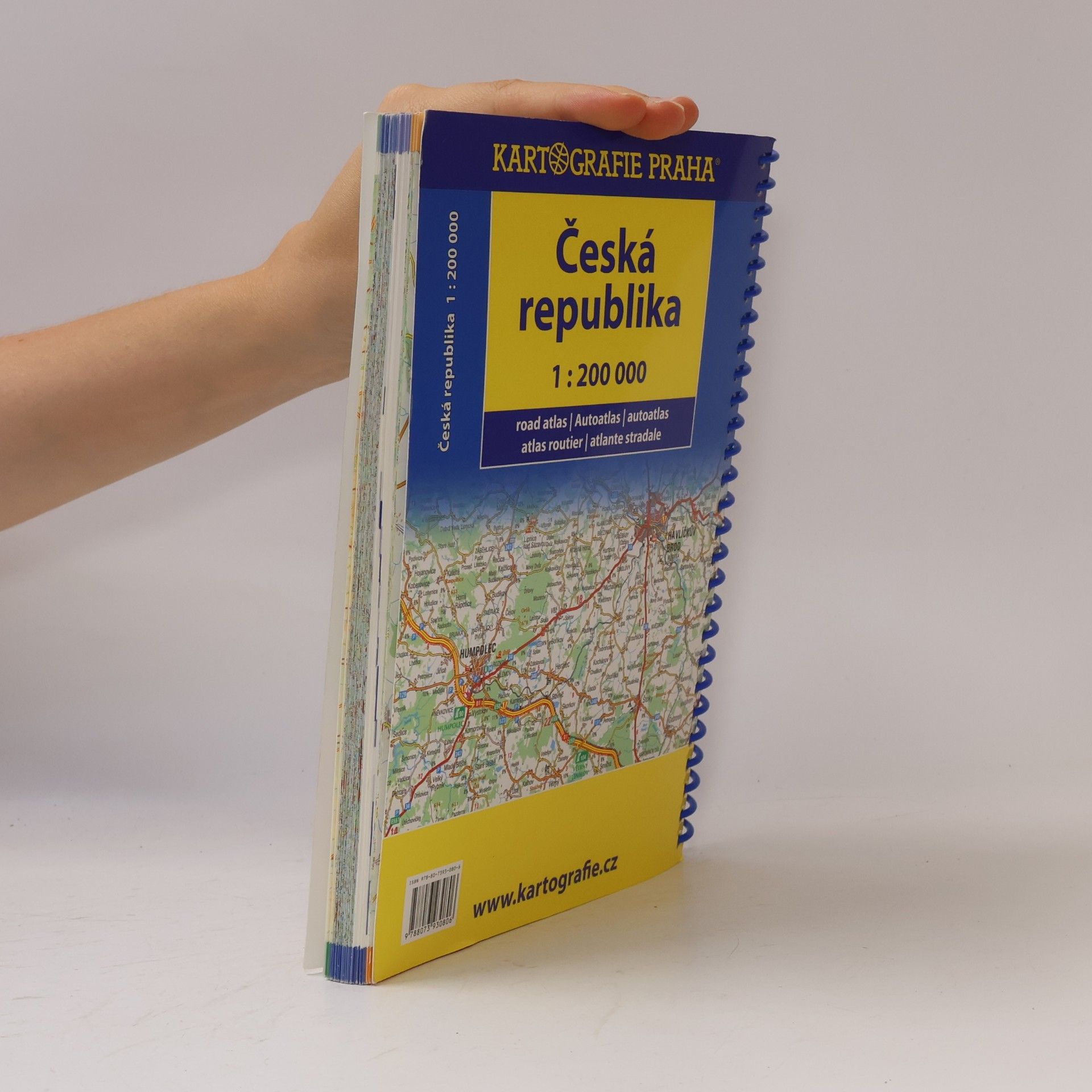 Kolektiv autorů Česká republika autoatlas 1:200 000