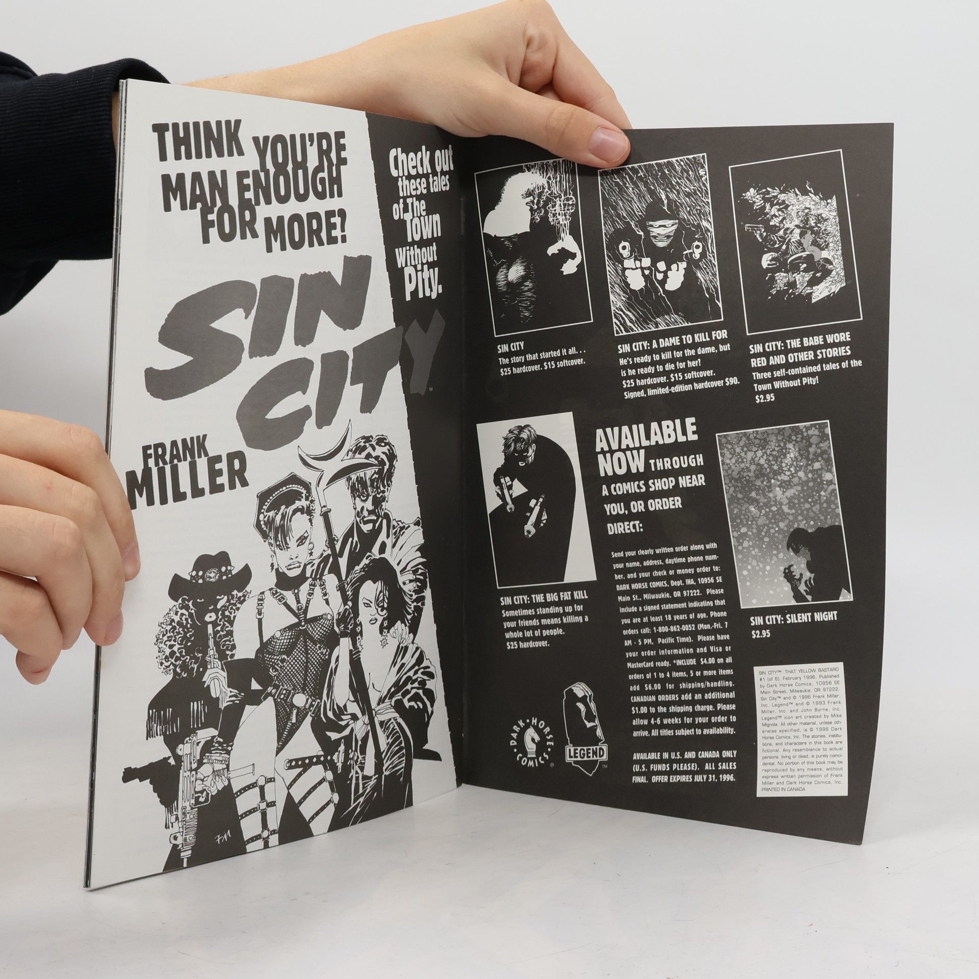 Autores varios Sin City: That Yellow Bastard 1