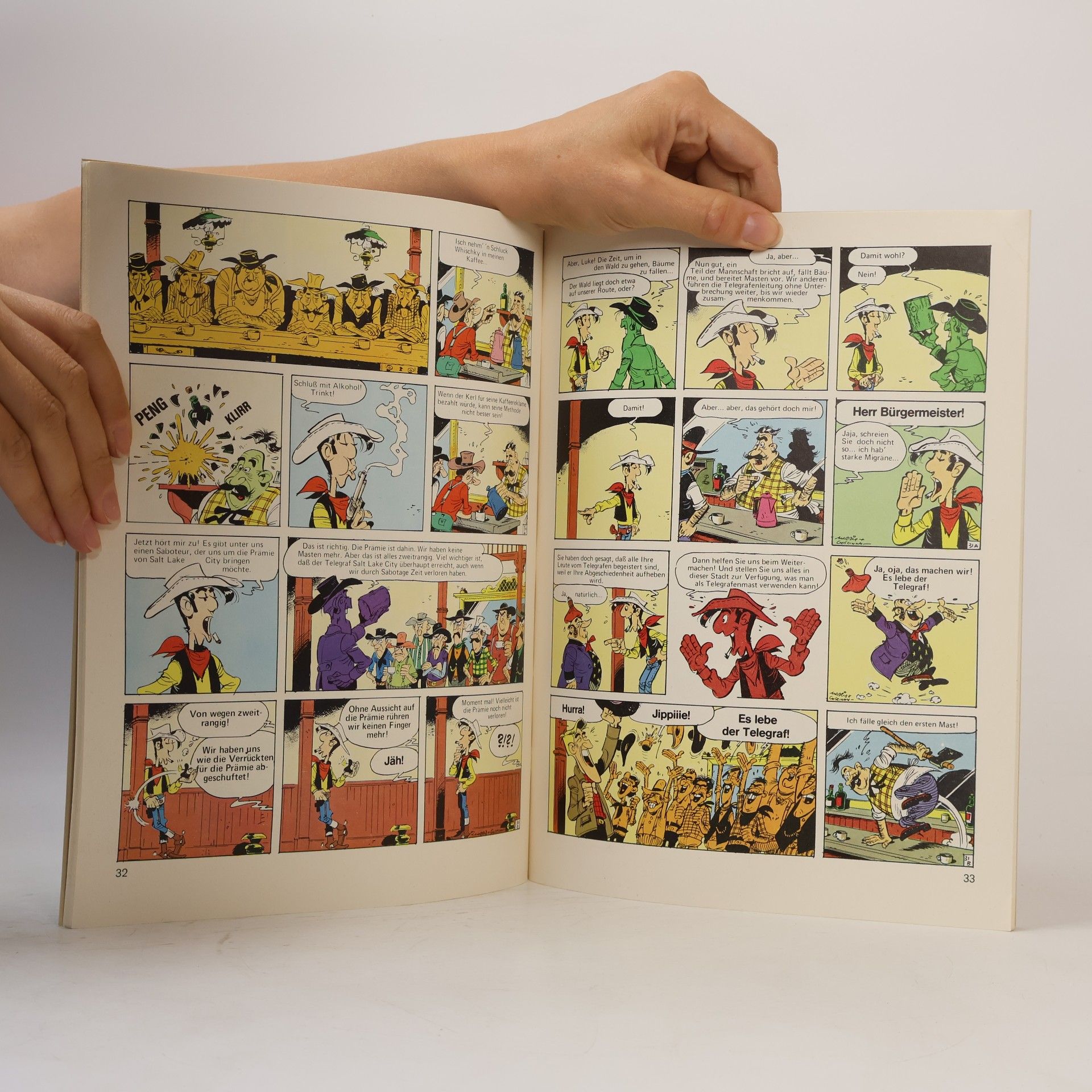 René Goscinny Lucky Luke 18.: Der singed Draht