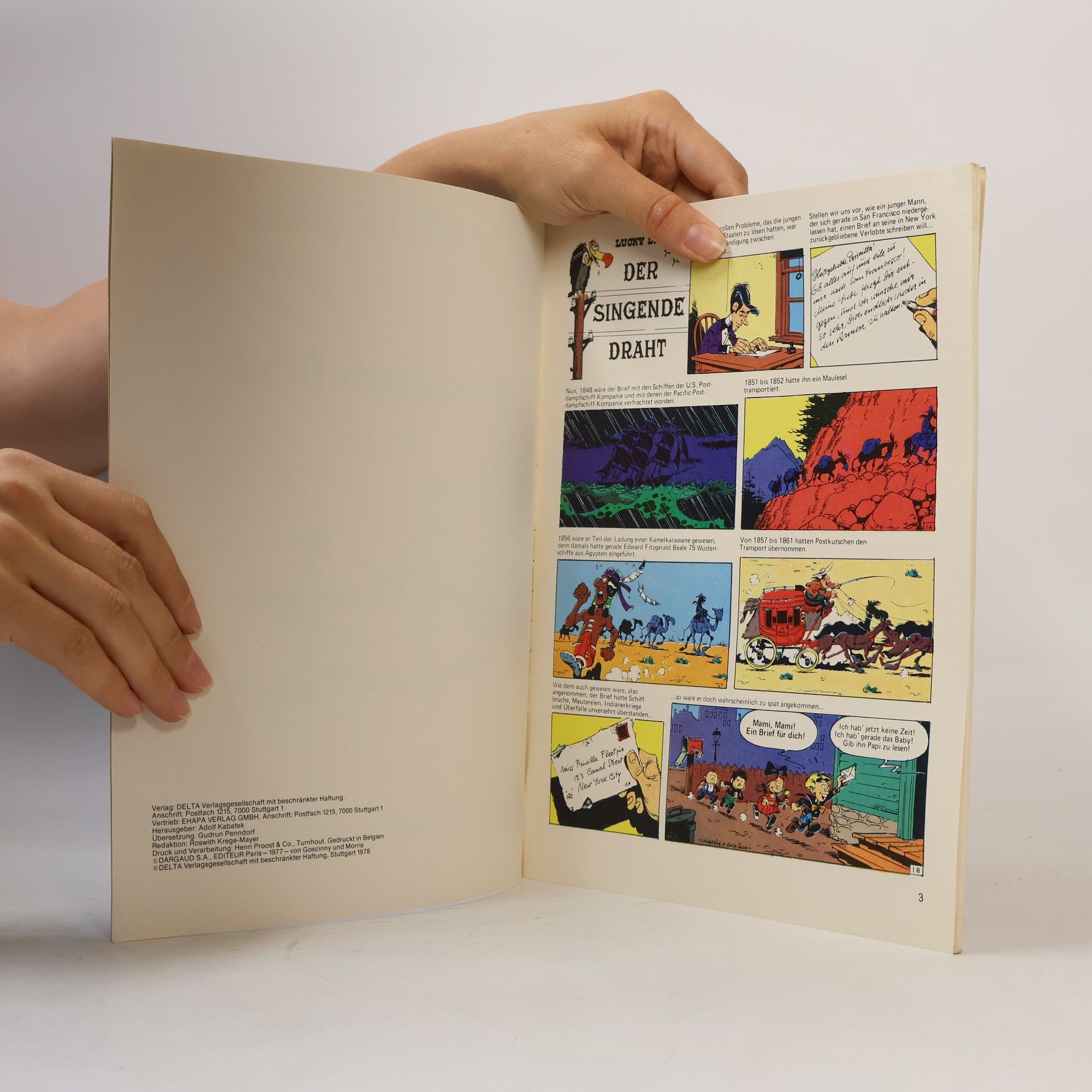 René Goscinny Lucky Luke 18.: Der singed Draht
