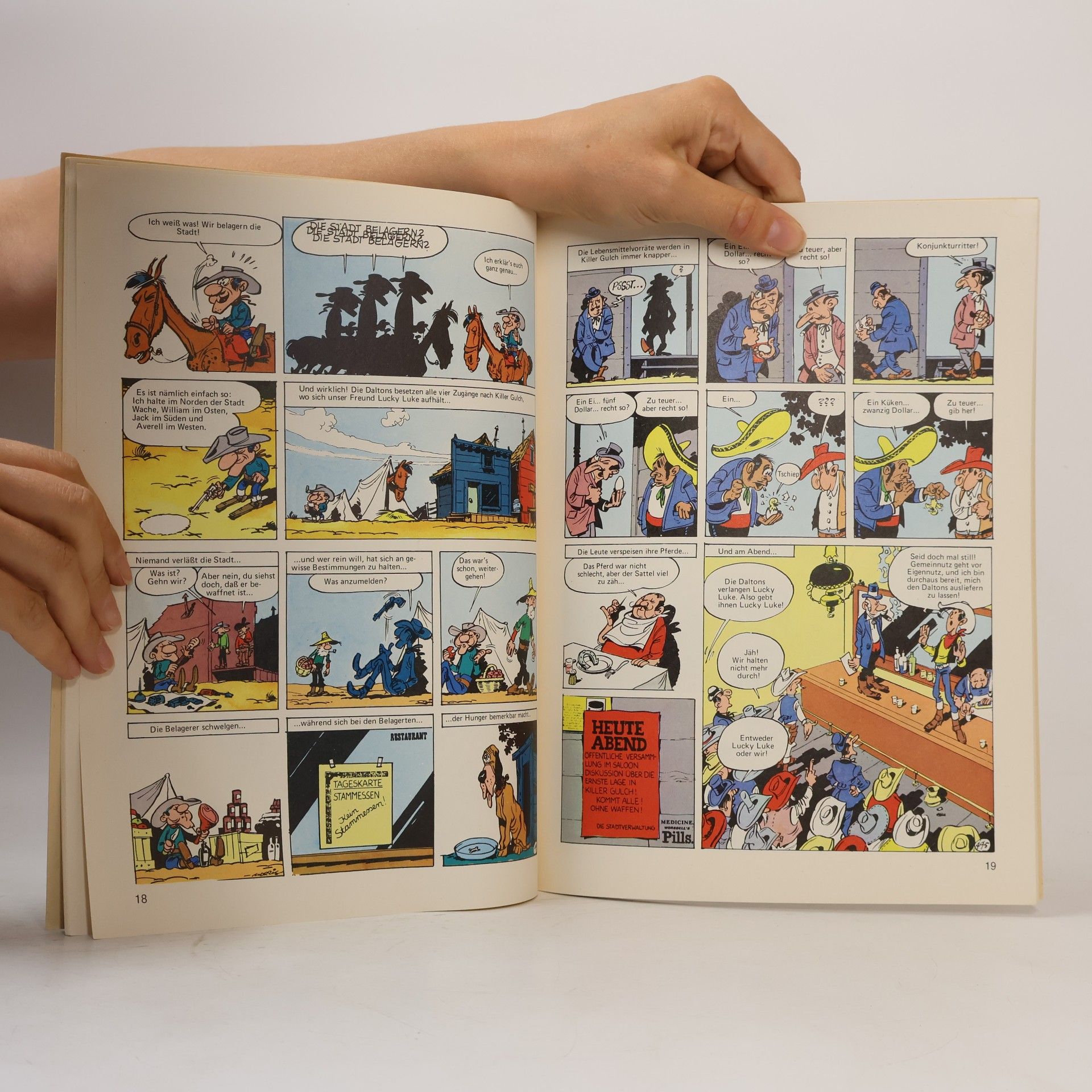 René Goscinny Lucky Luke 21. Vetternwirtschaft