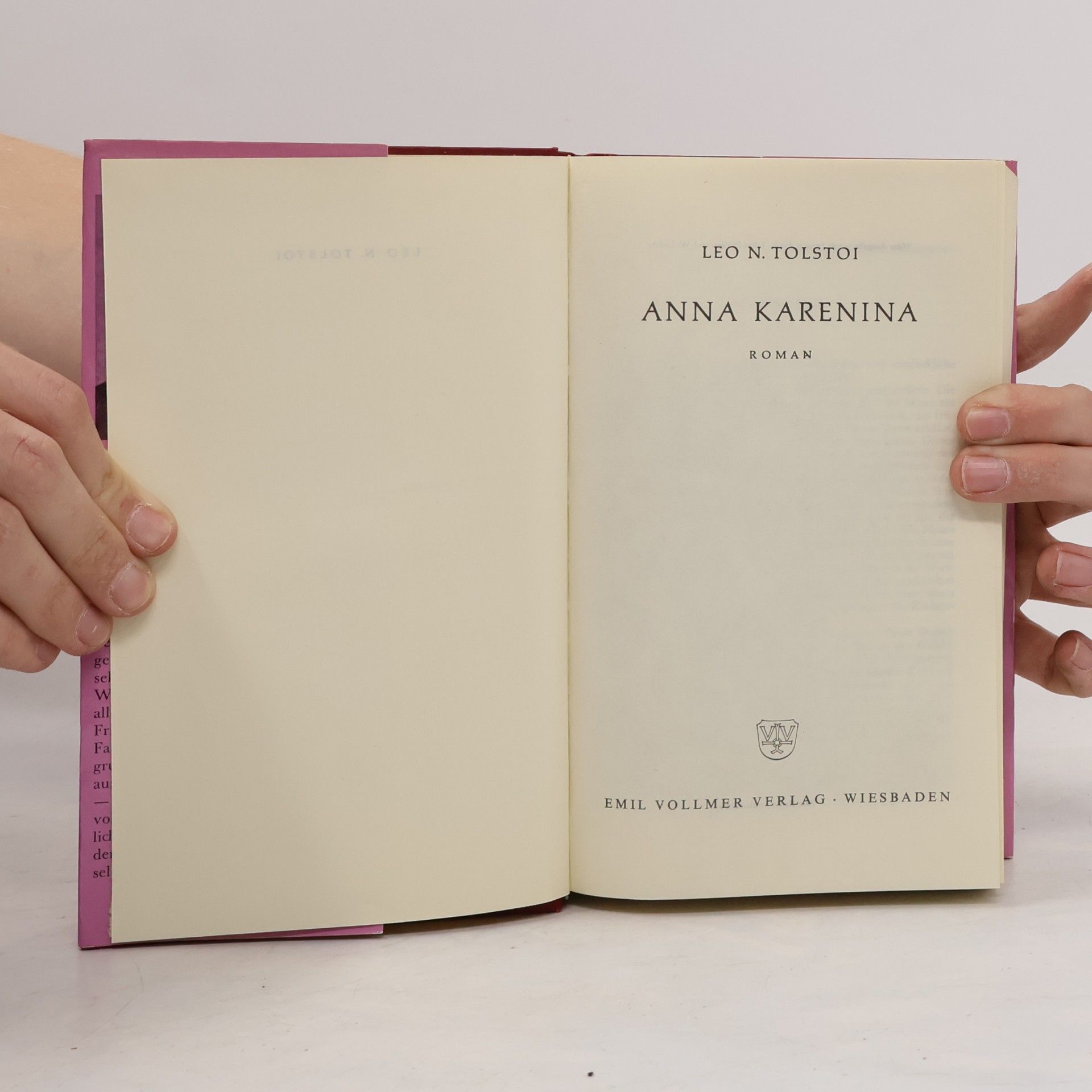 Lew Nikolajewitsch Tolstoi Anna Karenina