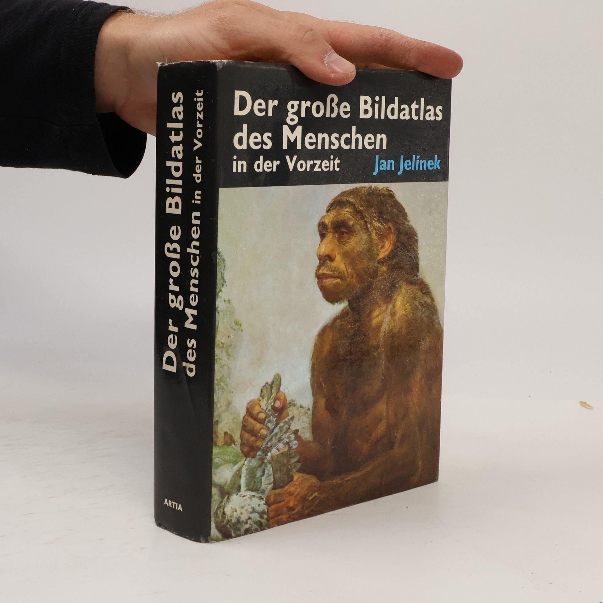 Jan Jelínek Der große Bildatlas des Menschen in der Vorzeit
