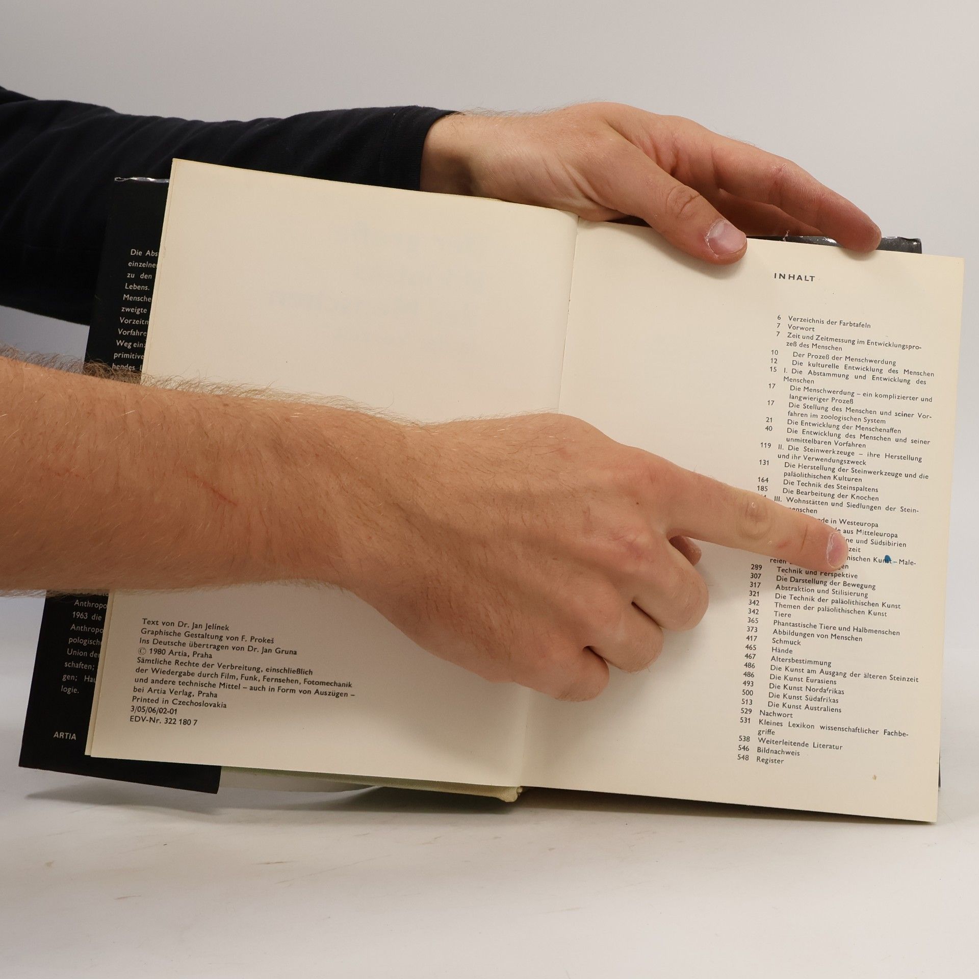 Jan Jelínek Der große Bildatlas des Menschen in der Vorzeit