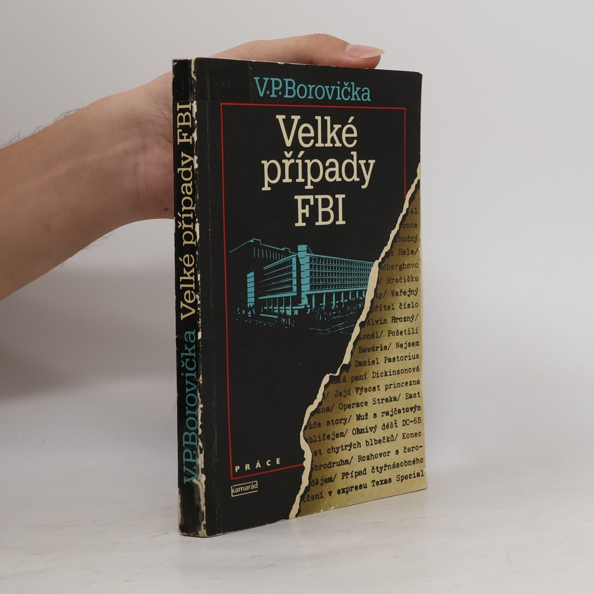 Václav Pavel Borovička Velké případy FBI