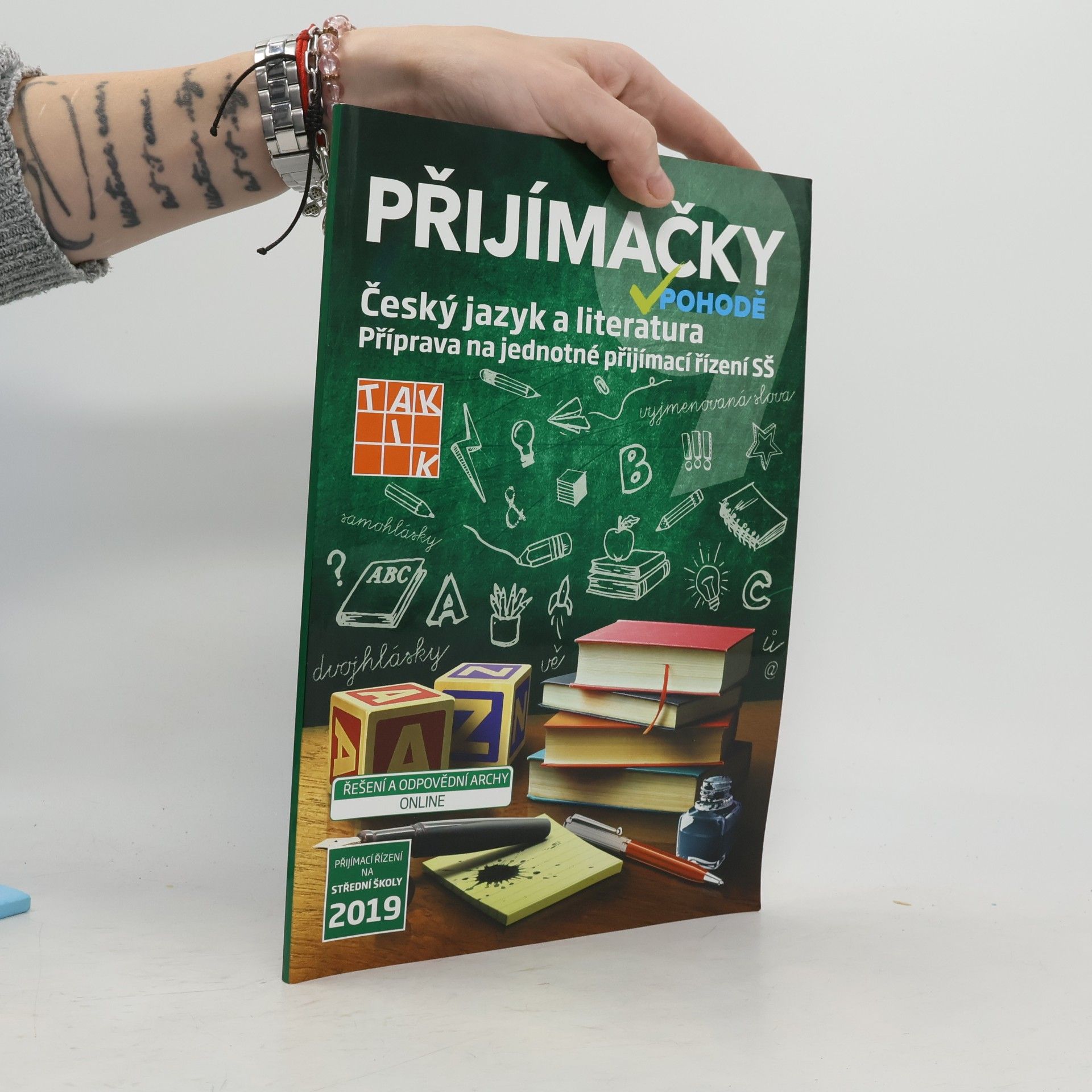 Kolektiv autorů Přijímačky v pohodě : příprava na jednotné přijímací řízení SŠ. Český jazyk a literatura