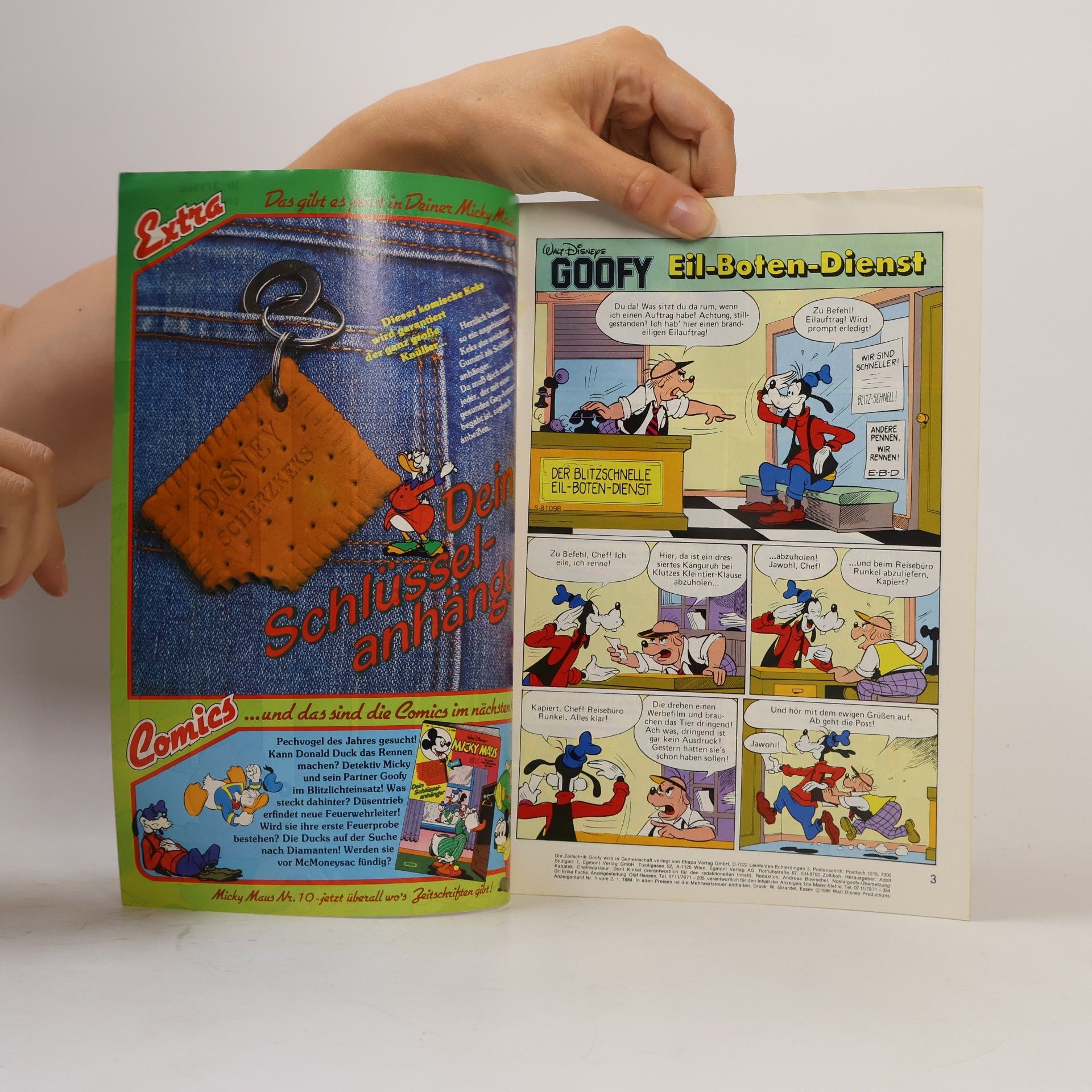 Autores varios Goofy, nr. 3/1986