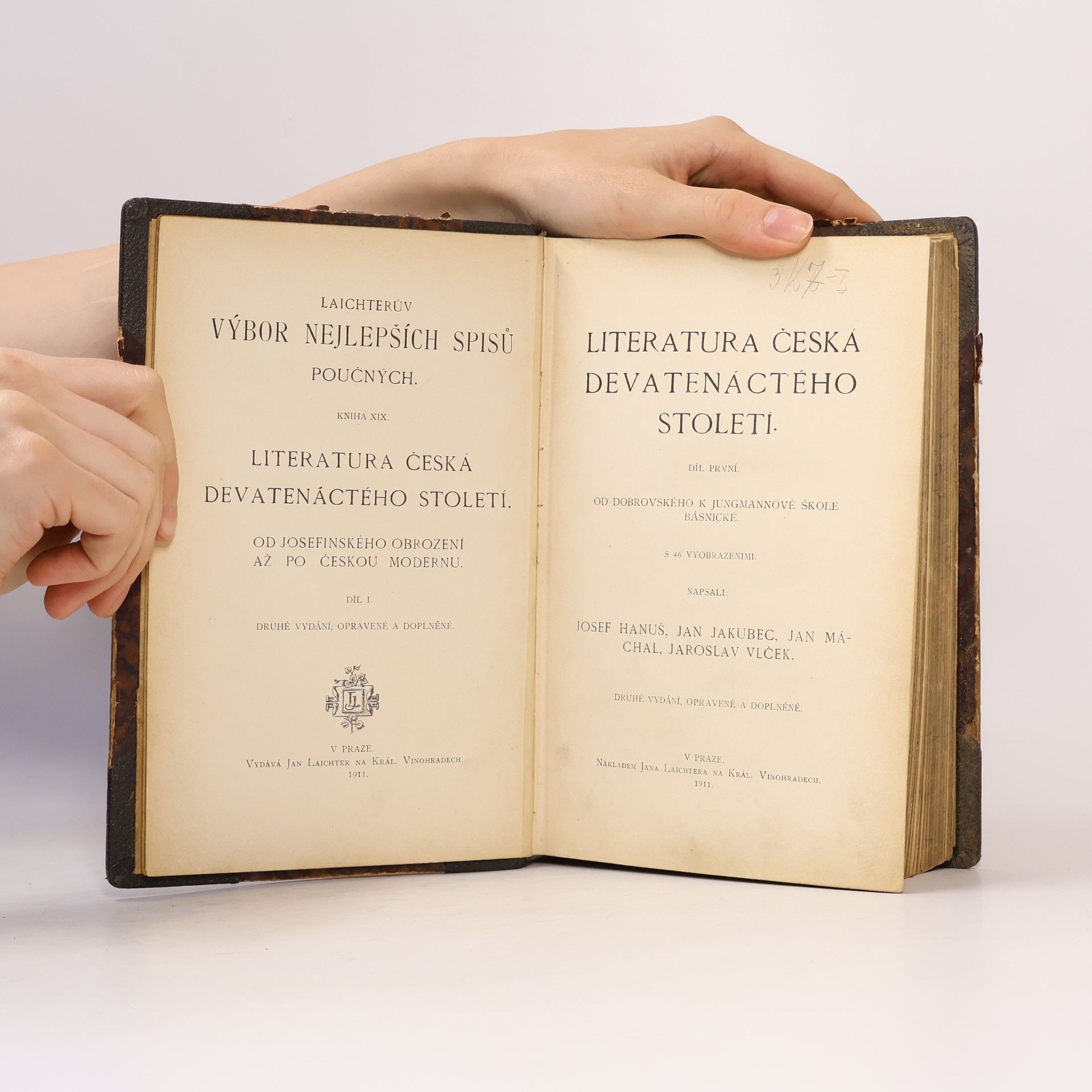 Josef Hanus Literatura česká devatenáctého století I.