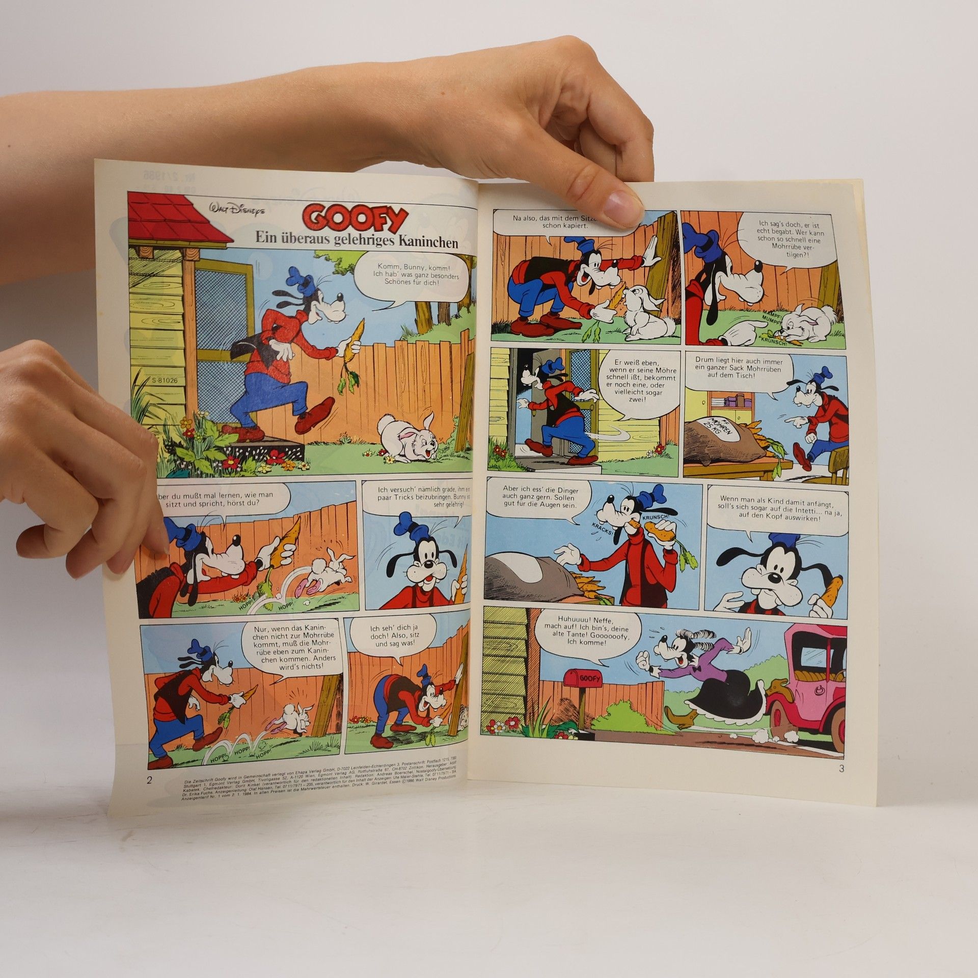 Walt Disney Goofy 2/1986