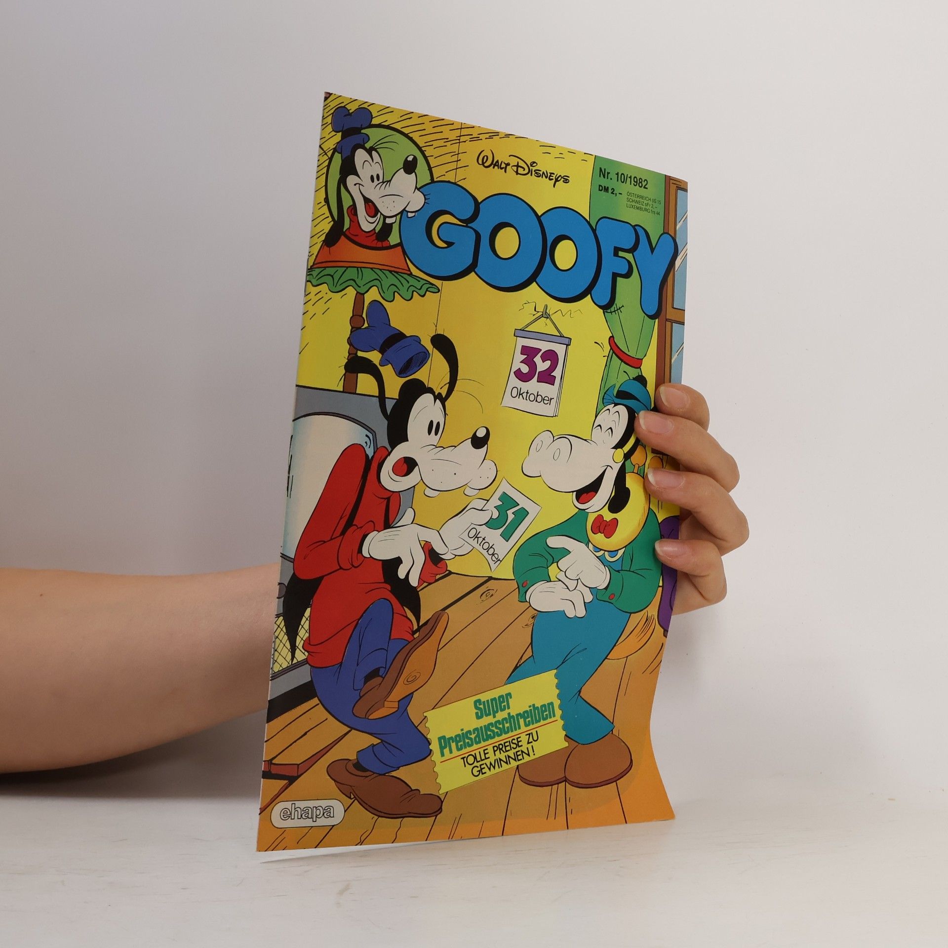 Walt Disney Goofy 10/1982
