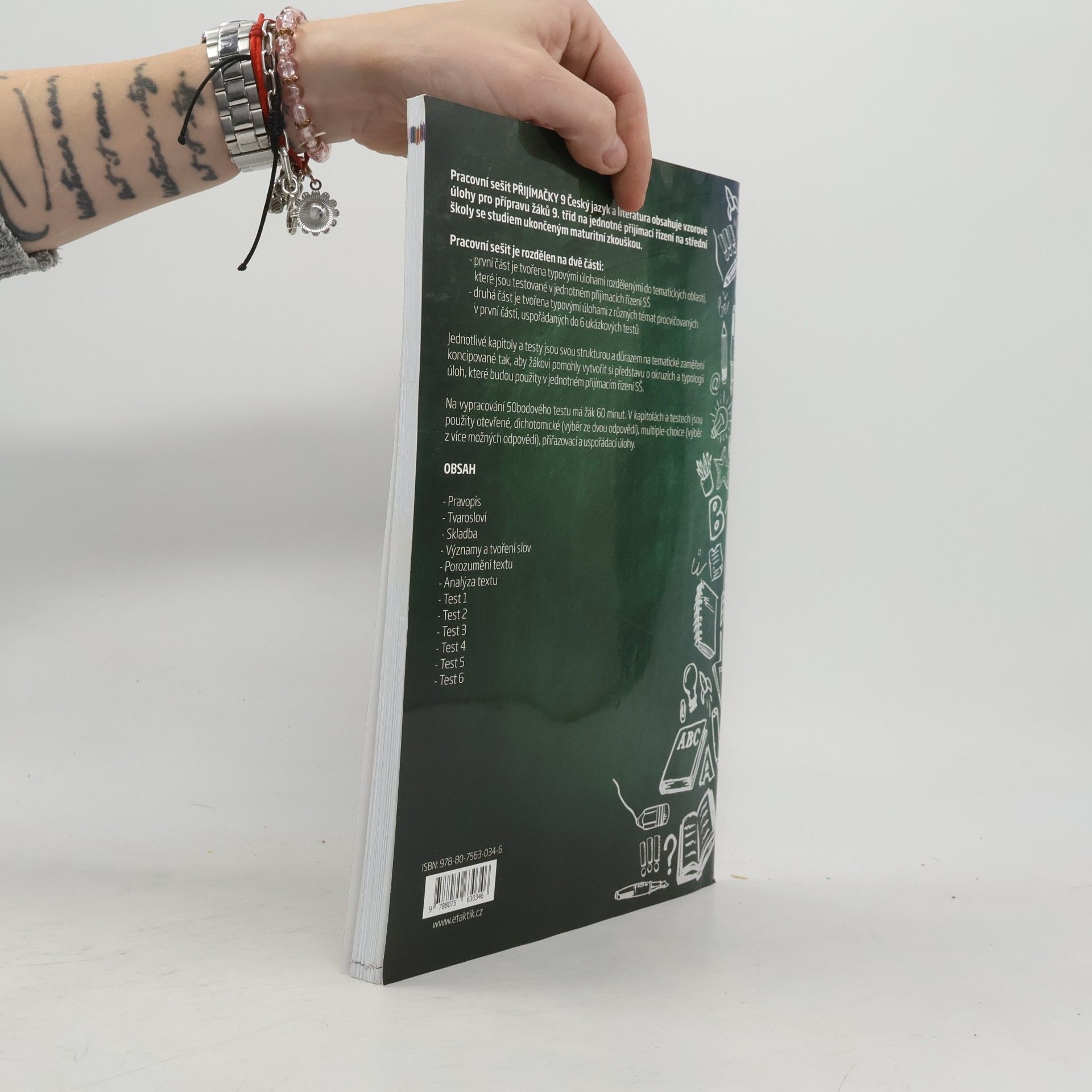 Kolektiv autorů Přijímačky. Český jazyk a literatura : příprava na jednotné přijímací řízení SŠ