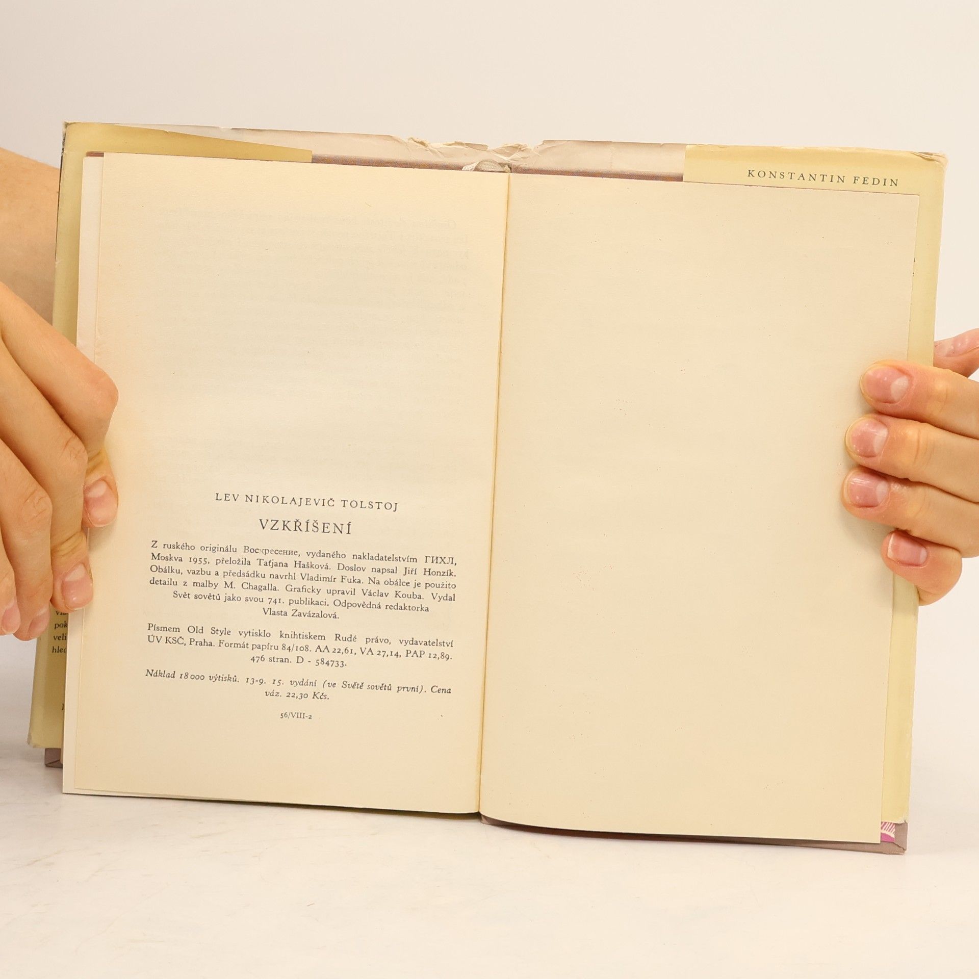 Lew Nikolajewitsch Tolstoi Vzkříšení