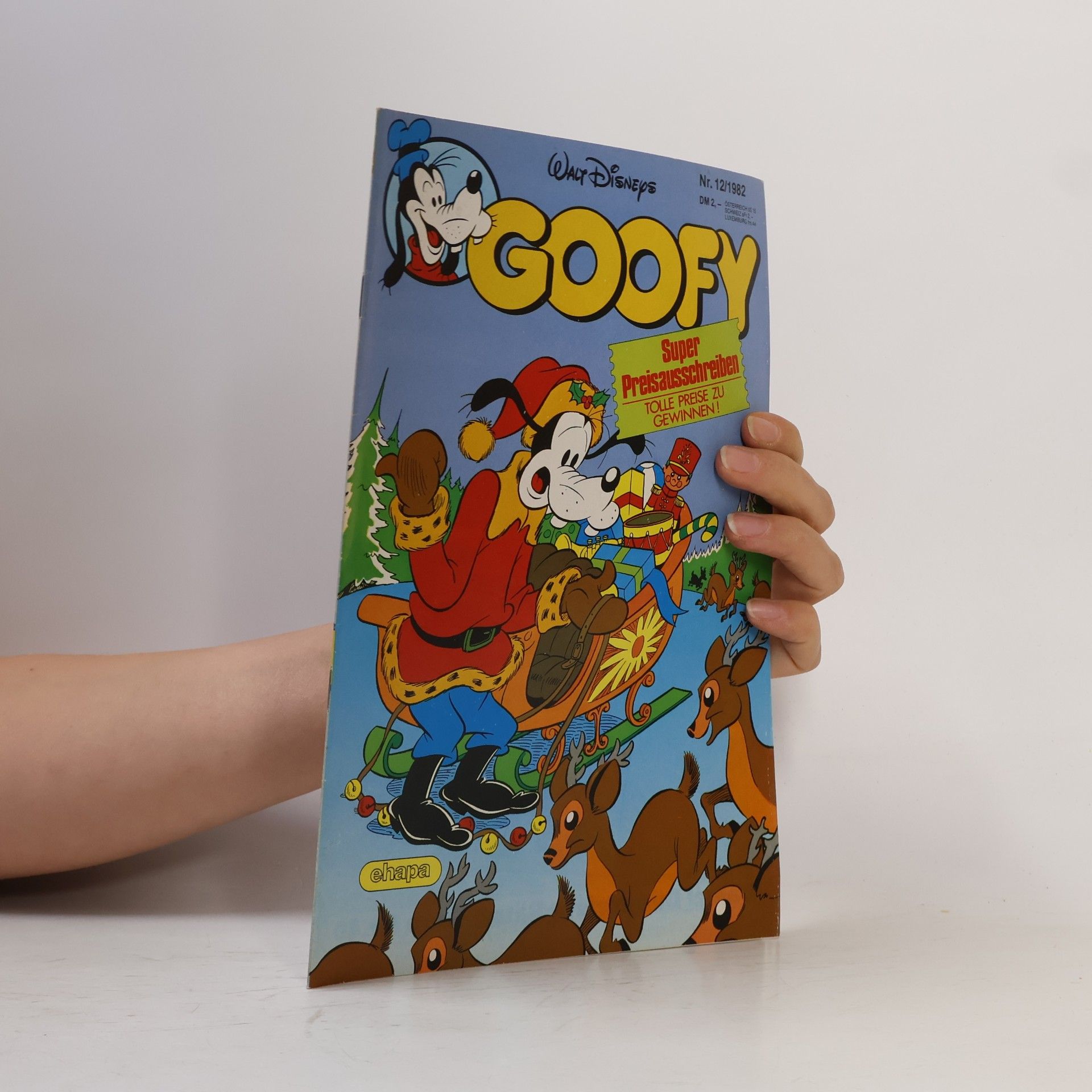 Walt Disney Goofy 12/1982