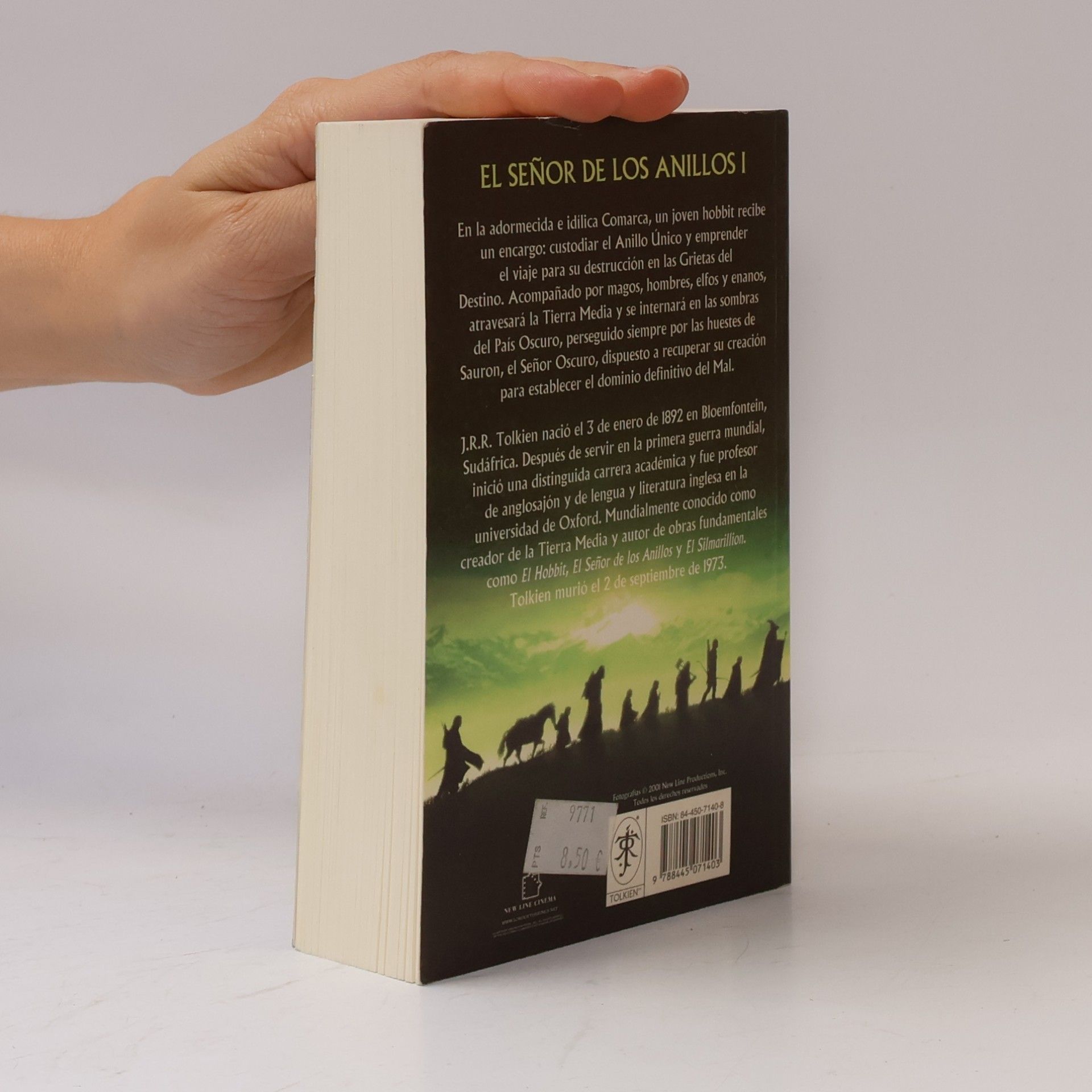 J. R. R. Tolkien El señor de los Anillos 1. La comunidad del anillo