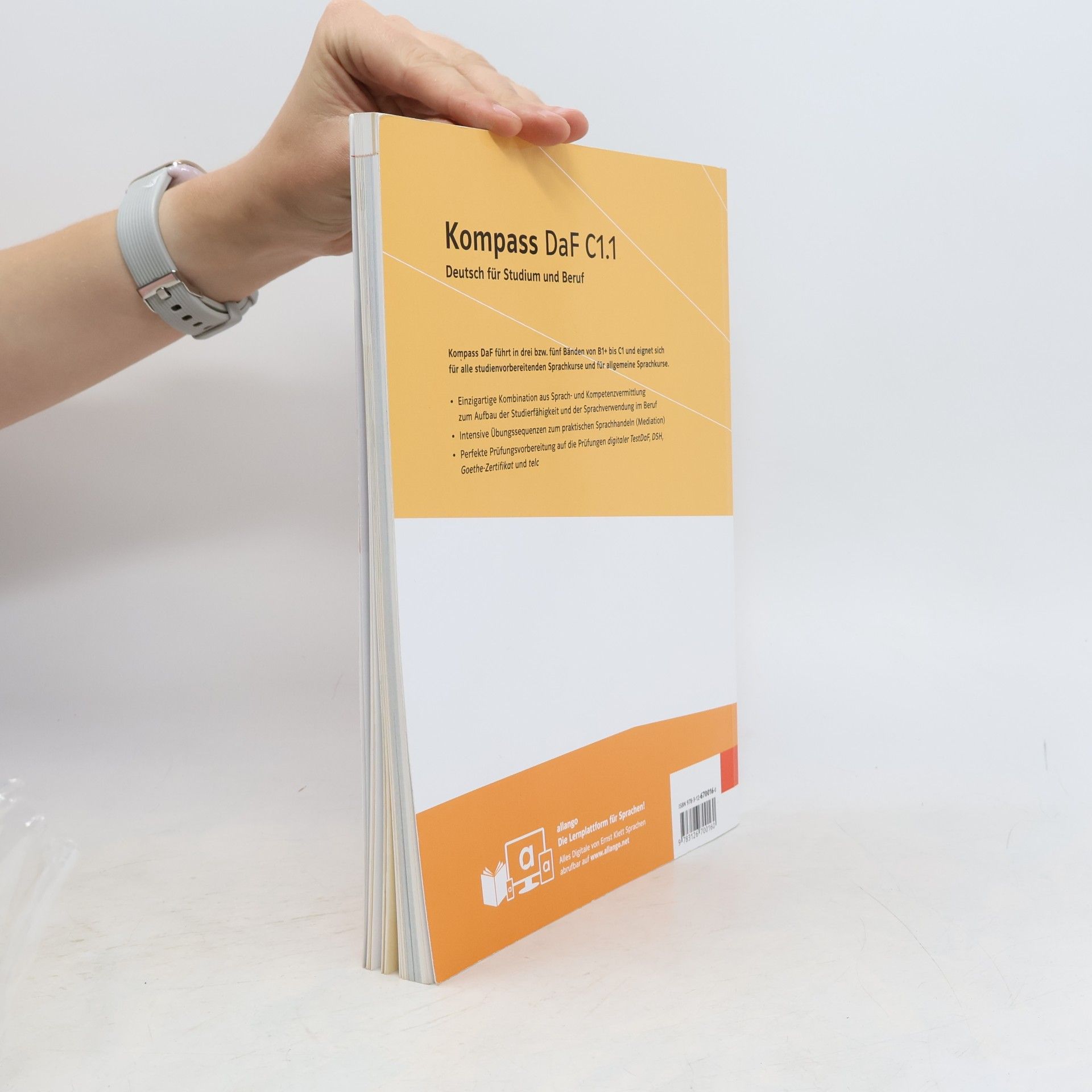 Autorenkollektiv Kompass DaF C1.1 – Hybride Ausgabe allango: Deutsch für Studium und Beruf. Kurs- und Übungsbuch mit Audios und Videos inklusive Lizenzschlüssel ... (Kompass DaF: Deutsch für Studium und Beruf)