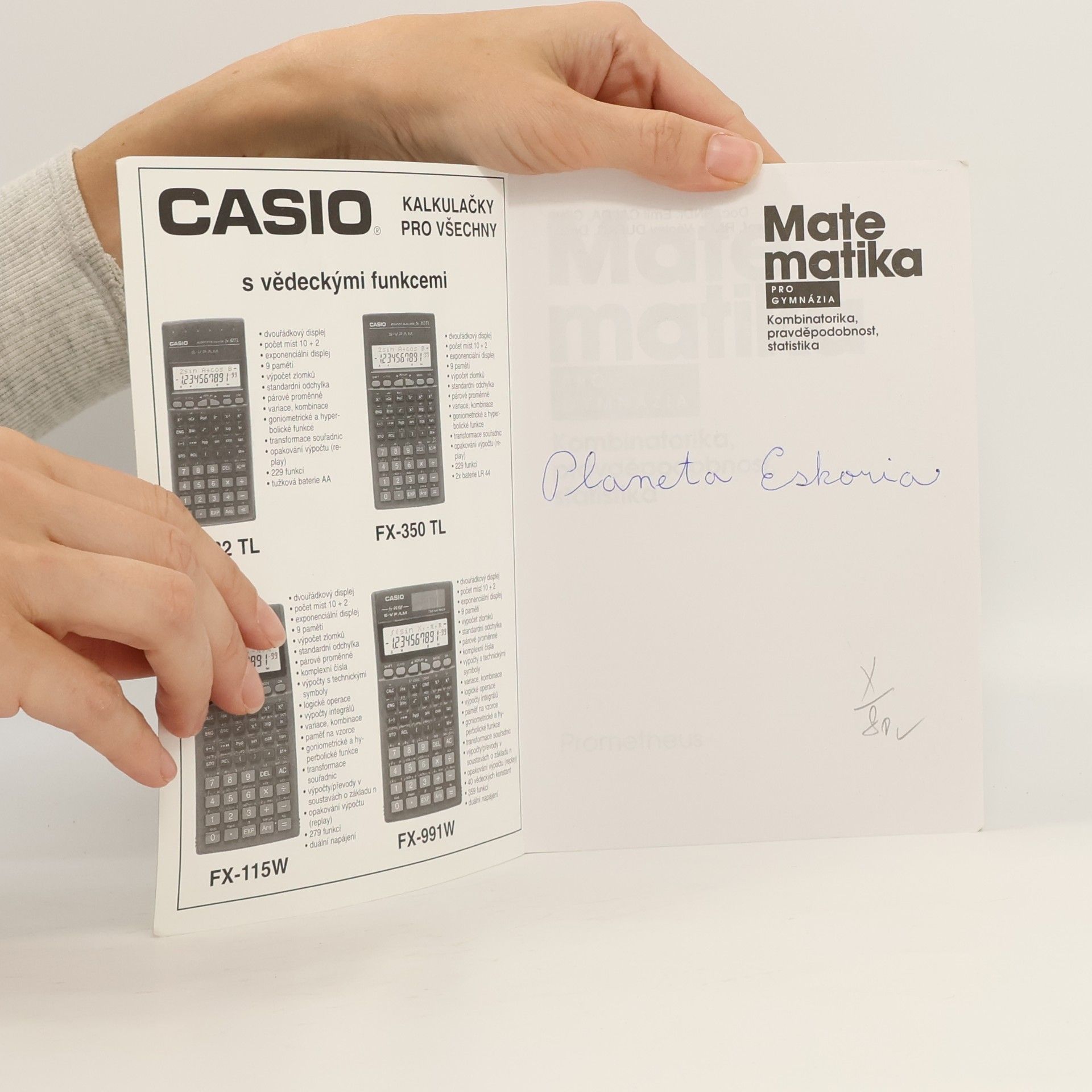 Emil Calda Matematika pro gymnázia. Kombinatorika, pravděpodobnost, statistika