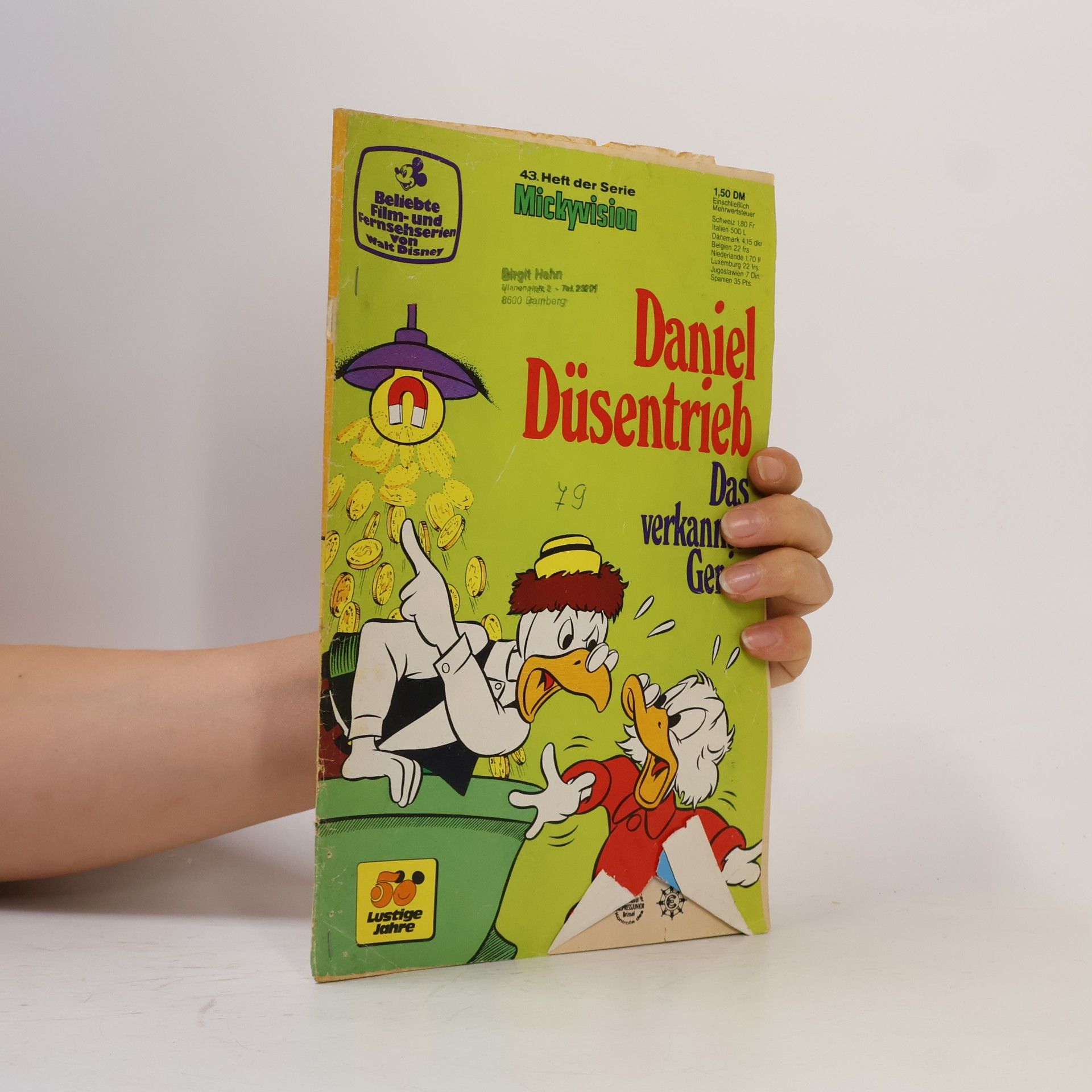 Autores varios Mickyvision 43. Daniel Düsentrieb. Das verkannte Genie
