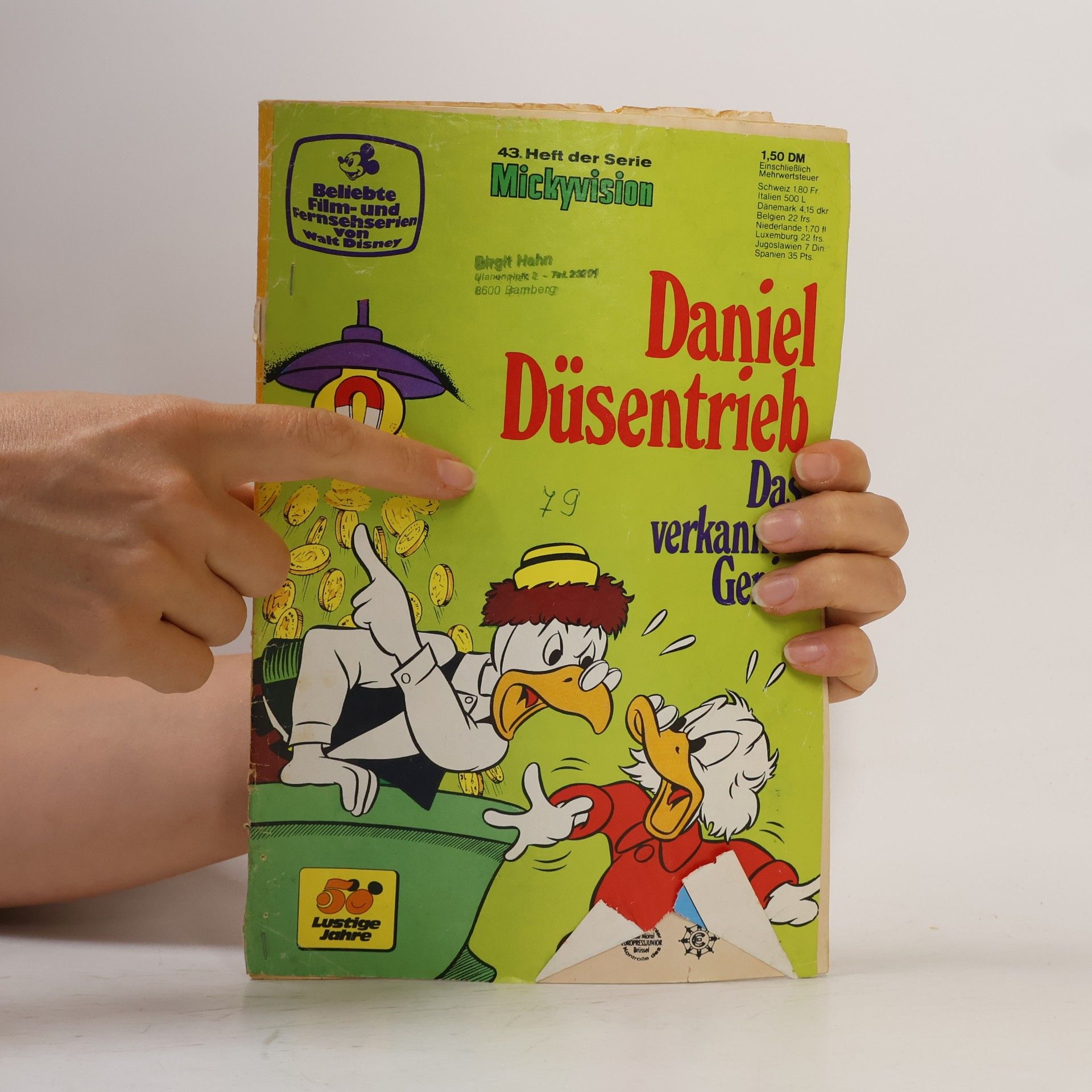 Autores varios Mickyvision 43. Daniel Düsentrieb. Das verkannte Genie