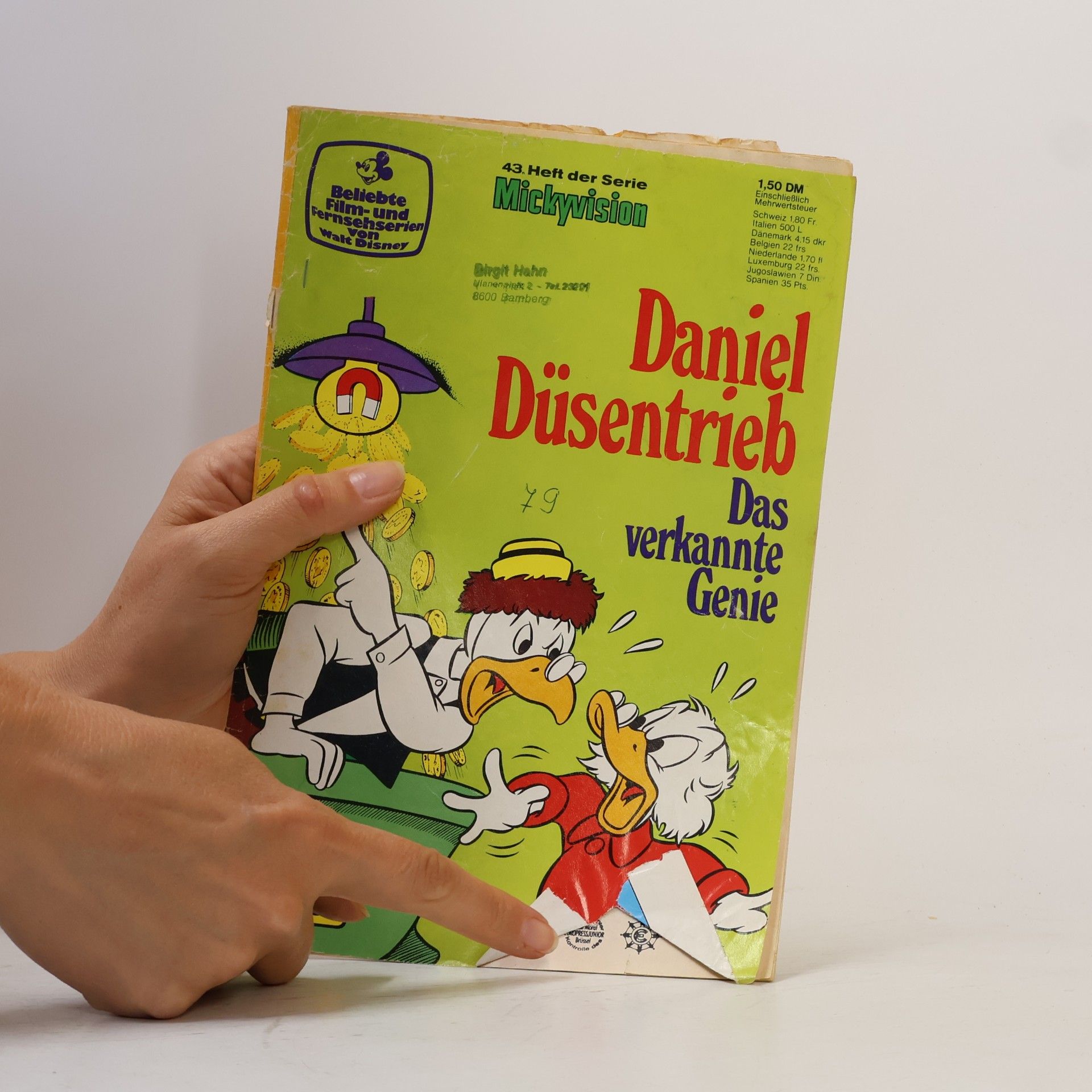 Autores varios Mickyvision 43. Daniel Düsentrieb. Das verkannte Genie