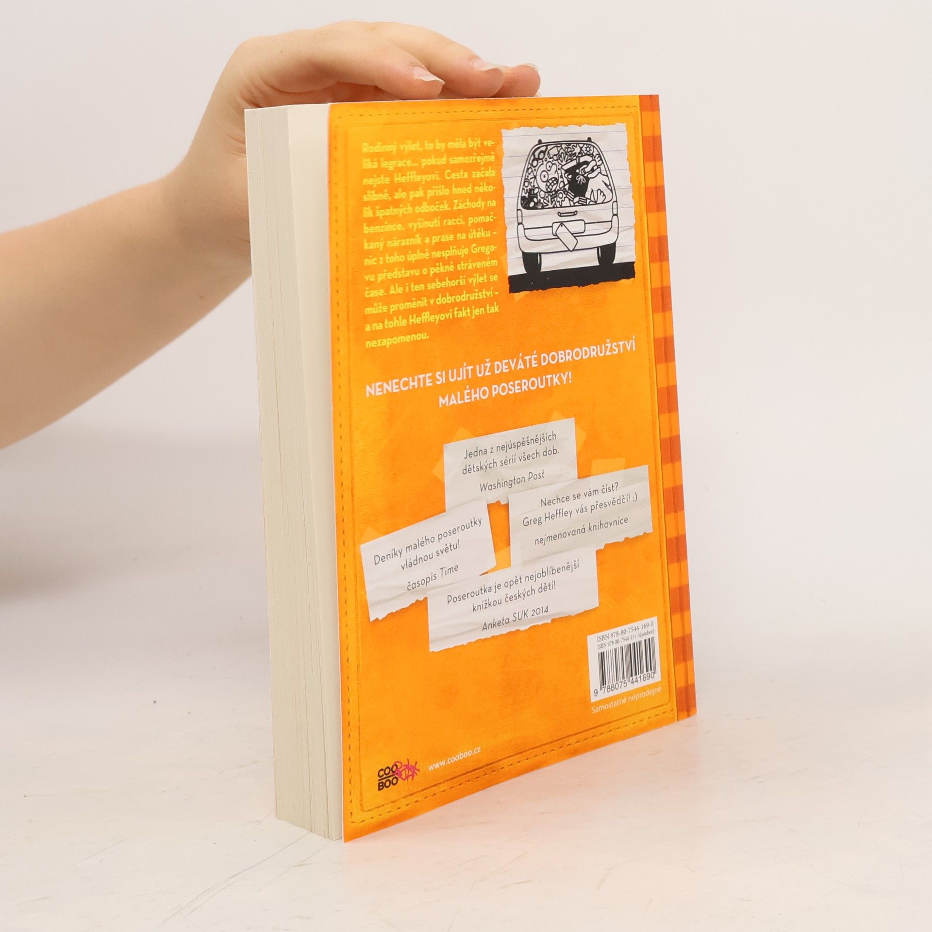 Jeff Kinney Deník malého poseroutky 9. Výlet za všechny peníze