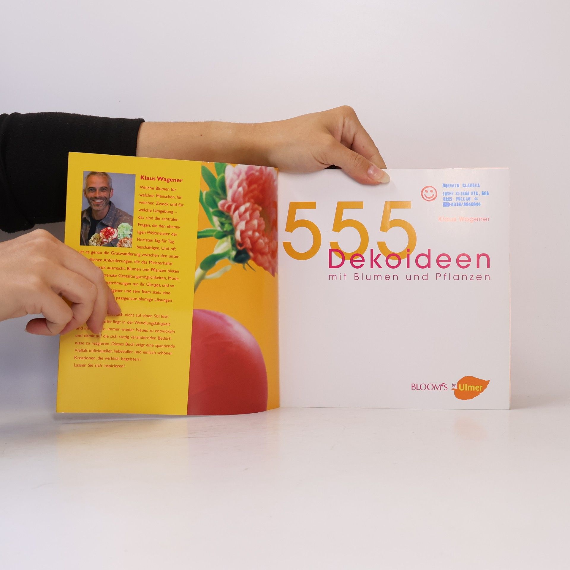 Klaus Wagener 555 Dekoideen mit Blumen und Pflanzen