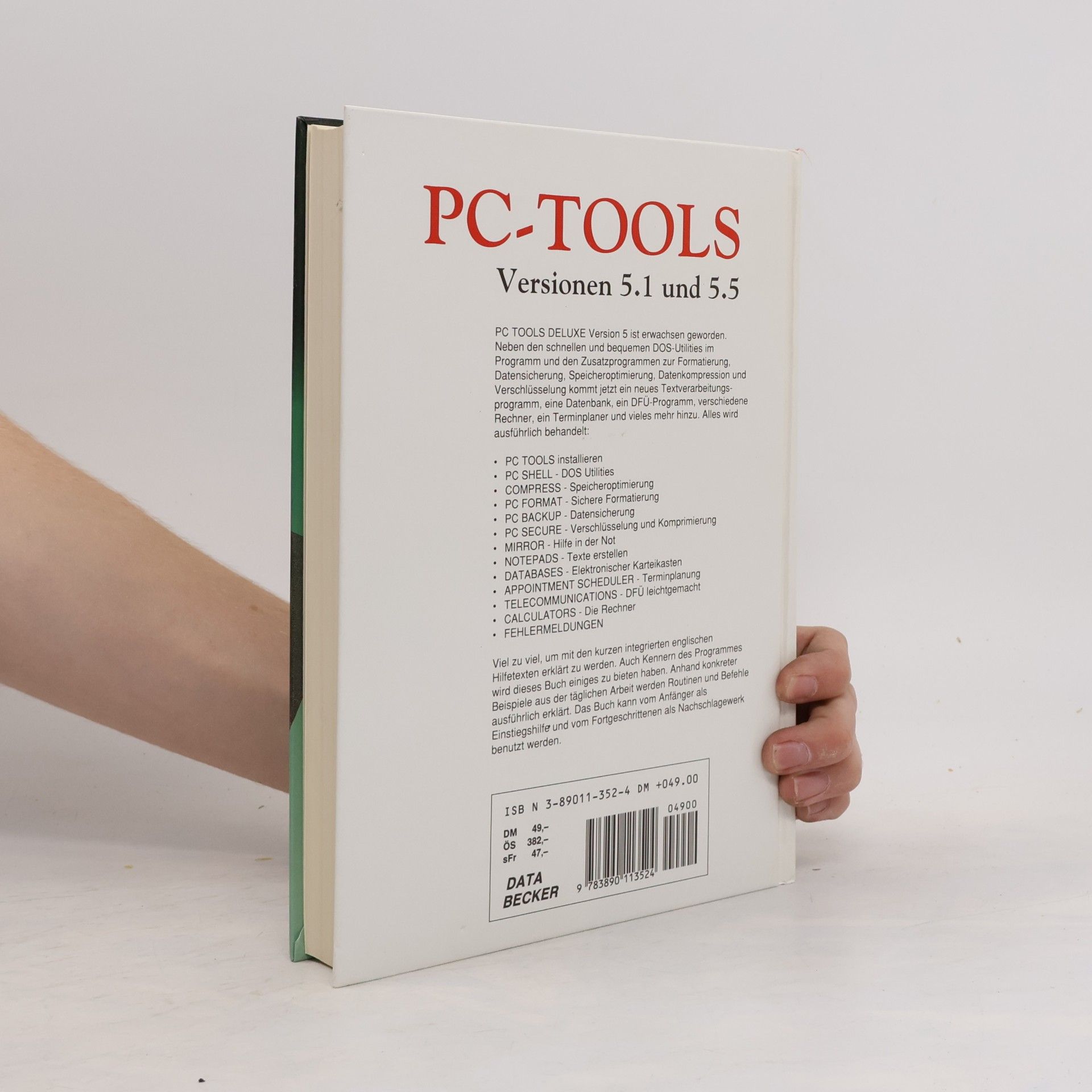 Klaus Maass Das grosse Buch zu PC TOOLS