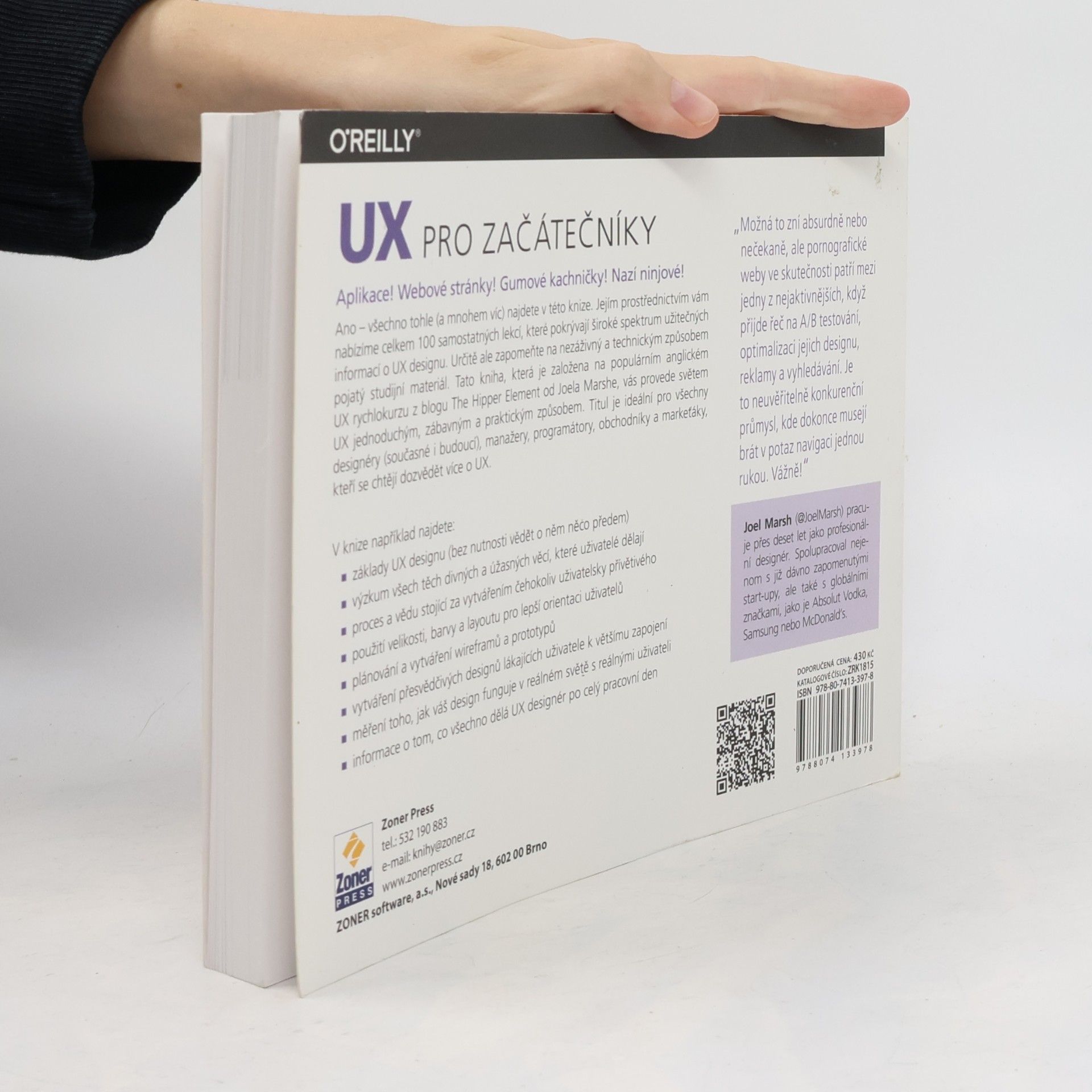 Joel Marsh UX pro začátečníky