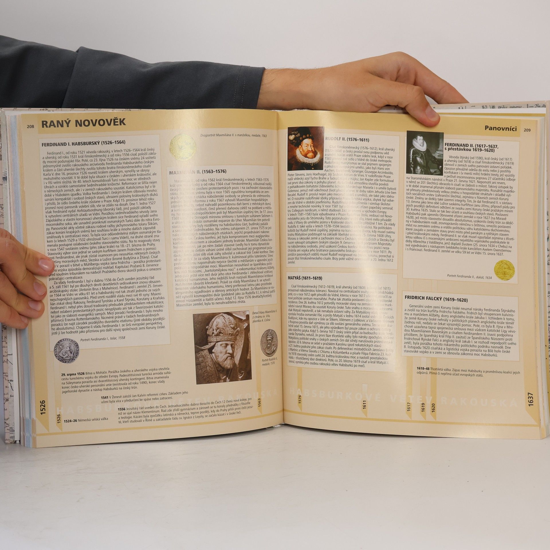 Eva Semotanová Česko. Ottův historický atlas