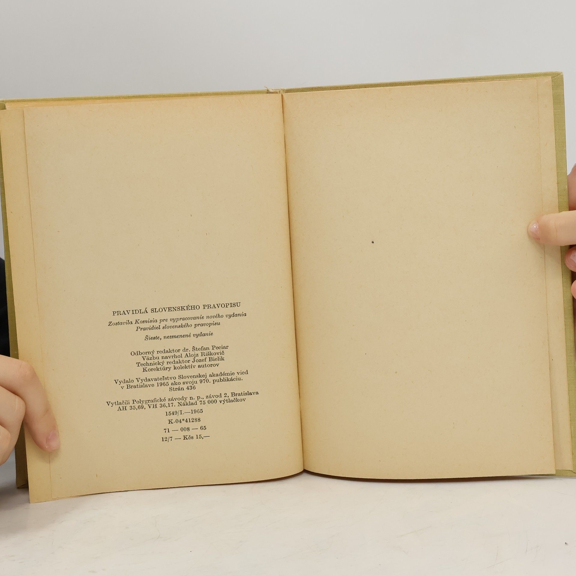 Various authors Pravidlá slovenského pravopisu
