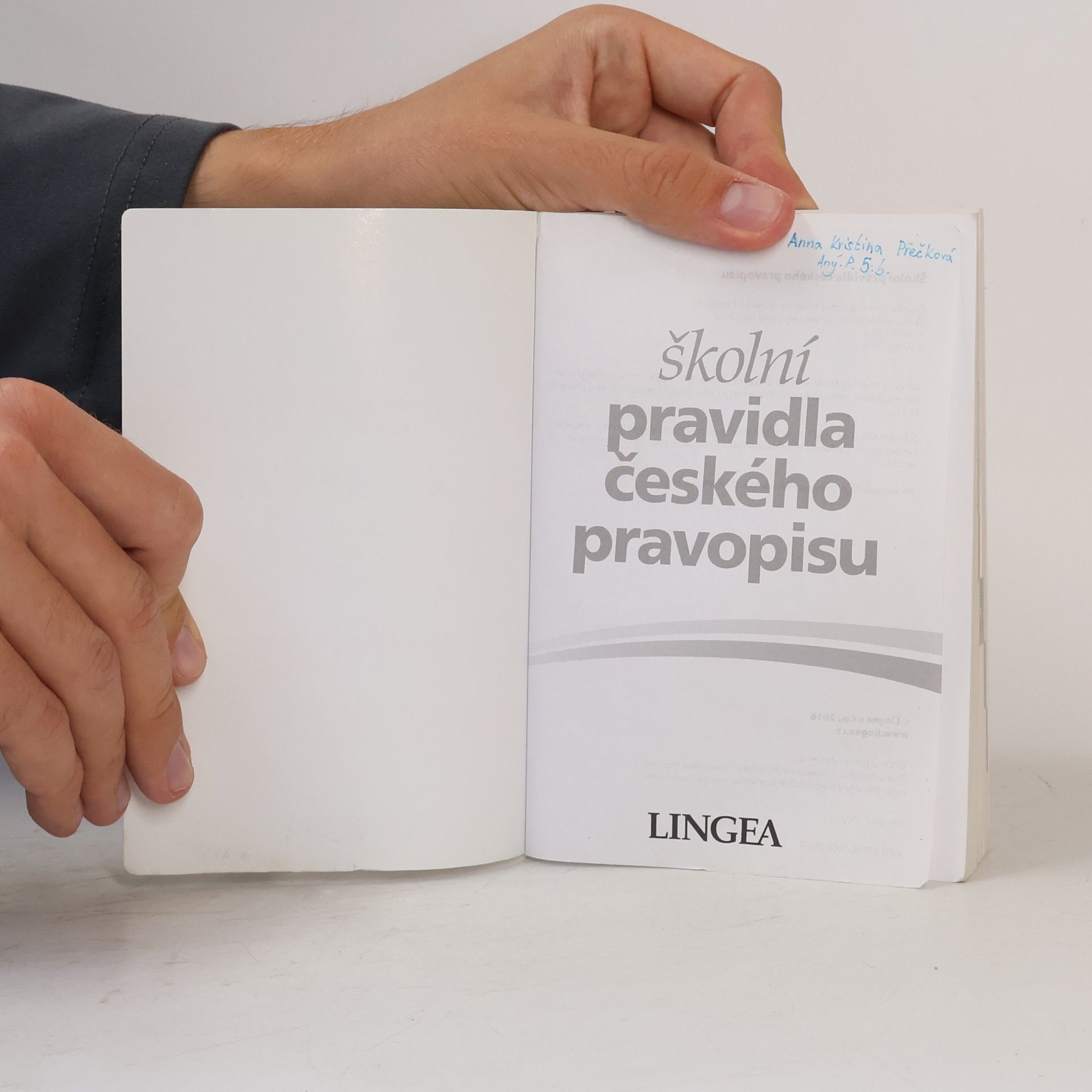 Kolektiv autorů Školní pravidla českého pravopisu