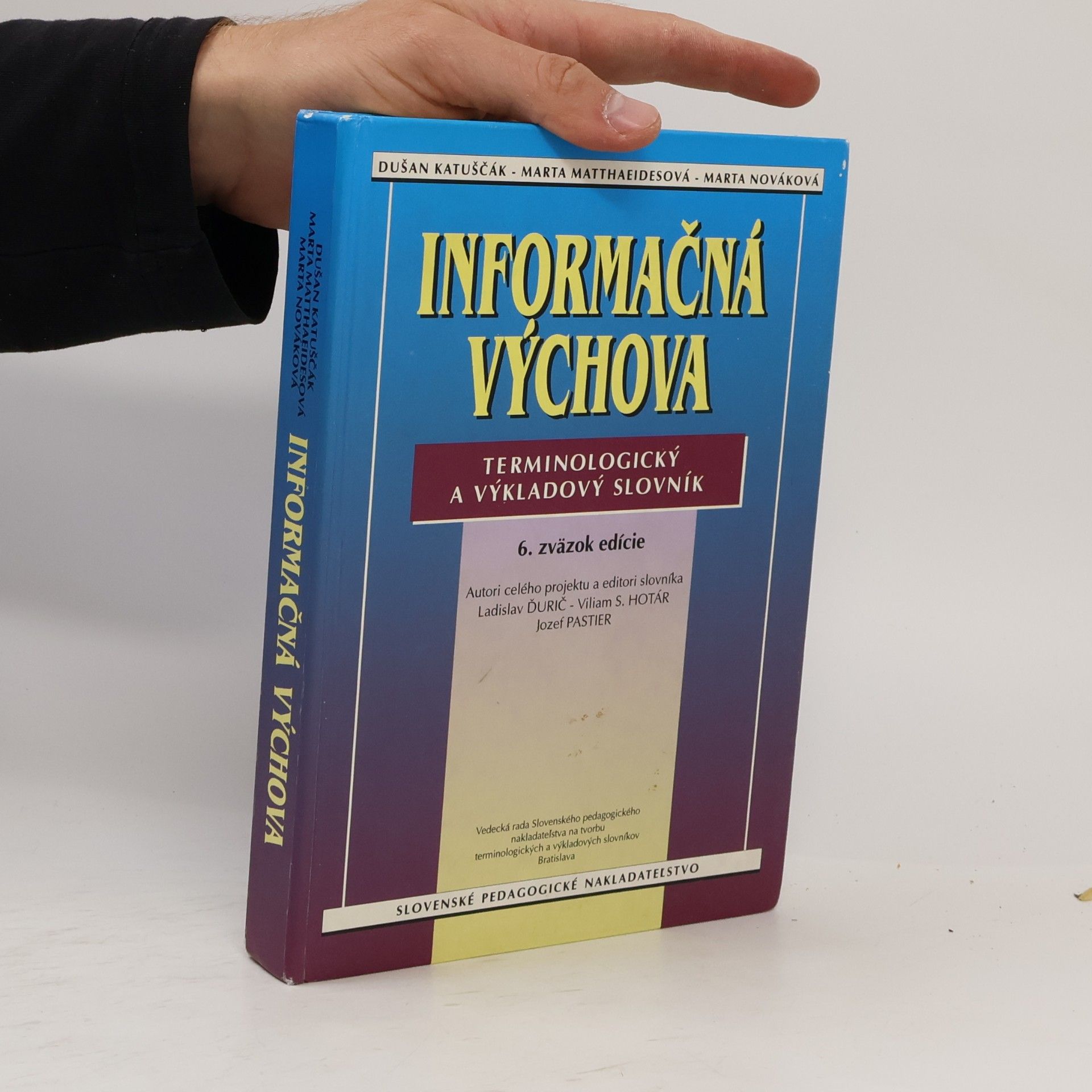 Jozef Pastier Informačná výchova