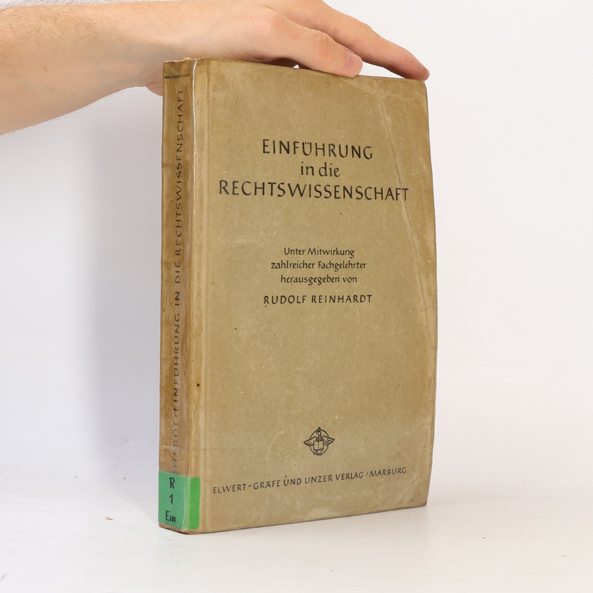 Einführung in die Rechtswissenschaft