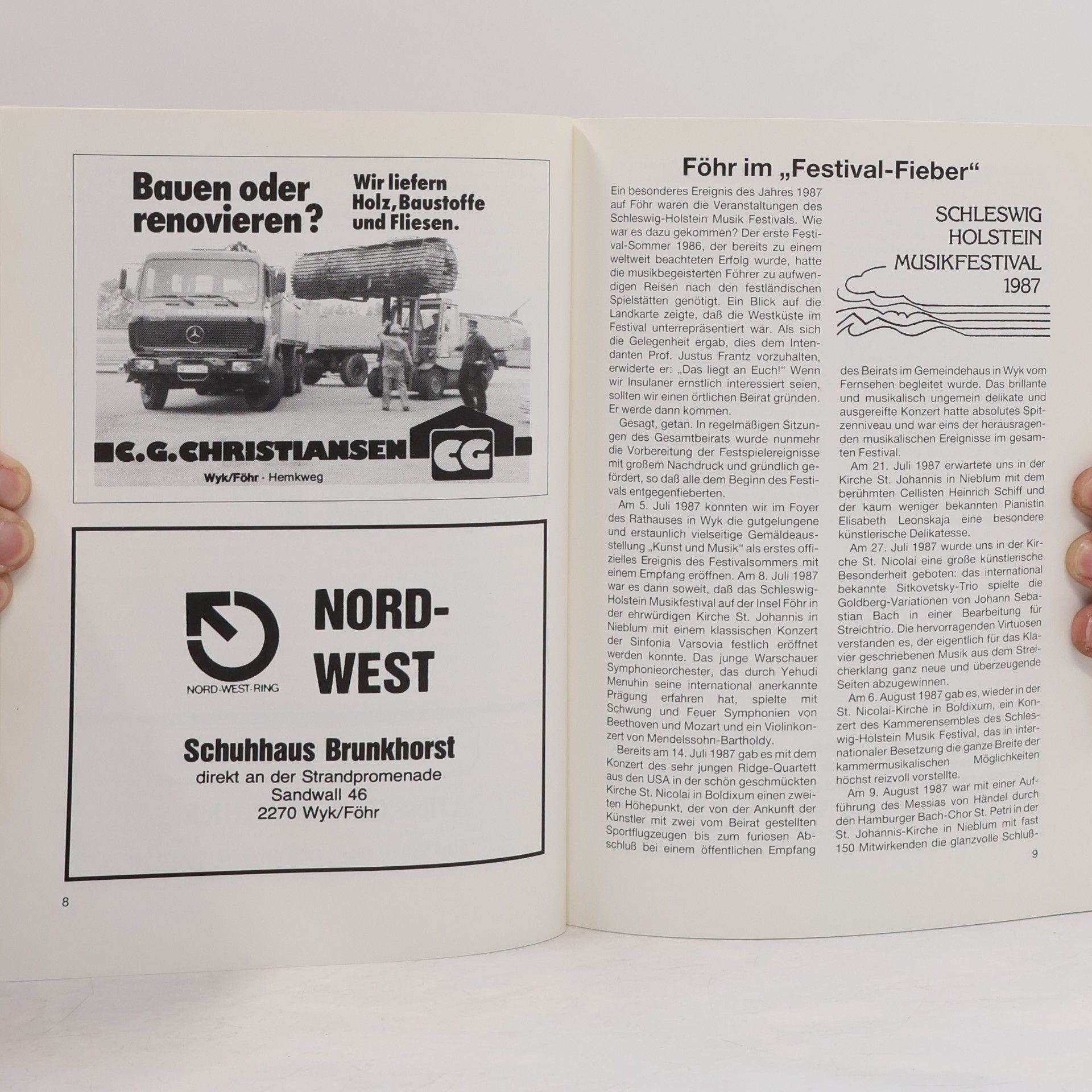 Various authors Föhrer Jahres-Chronik. Schlagzeilen '87