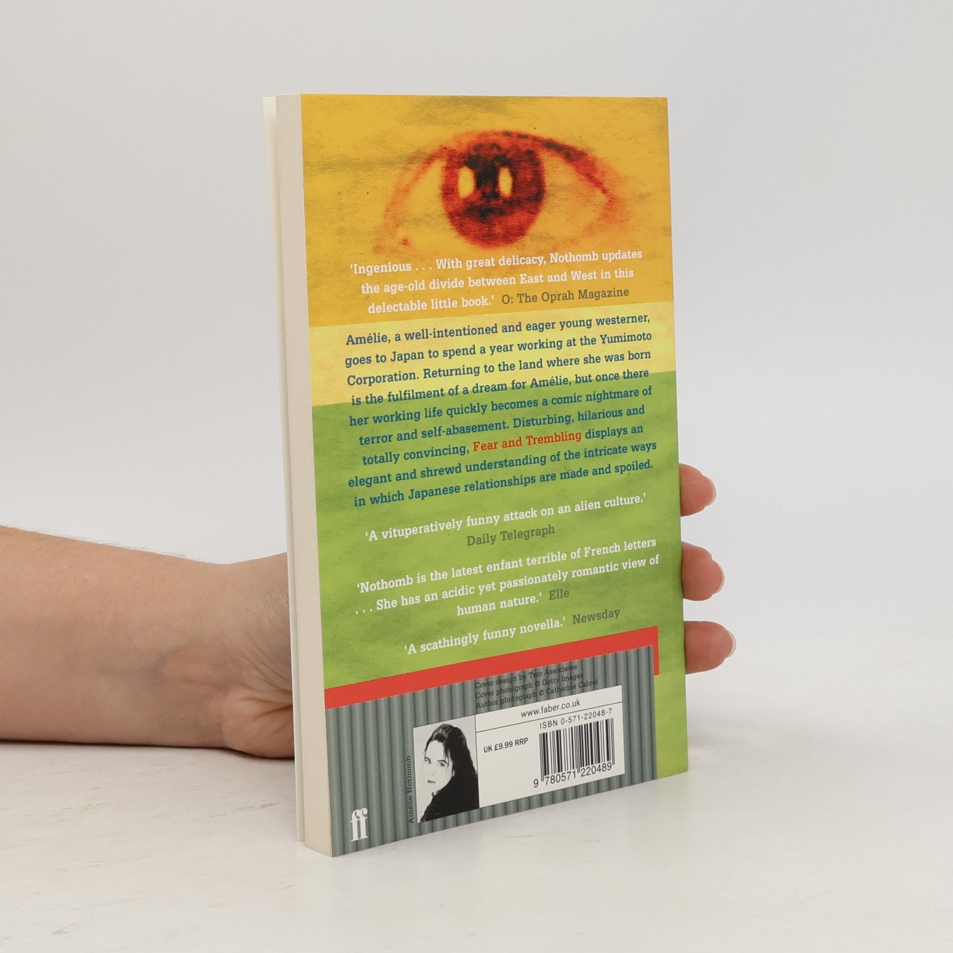 Amélie Nothomb Fear and trembling