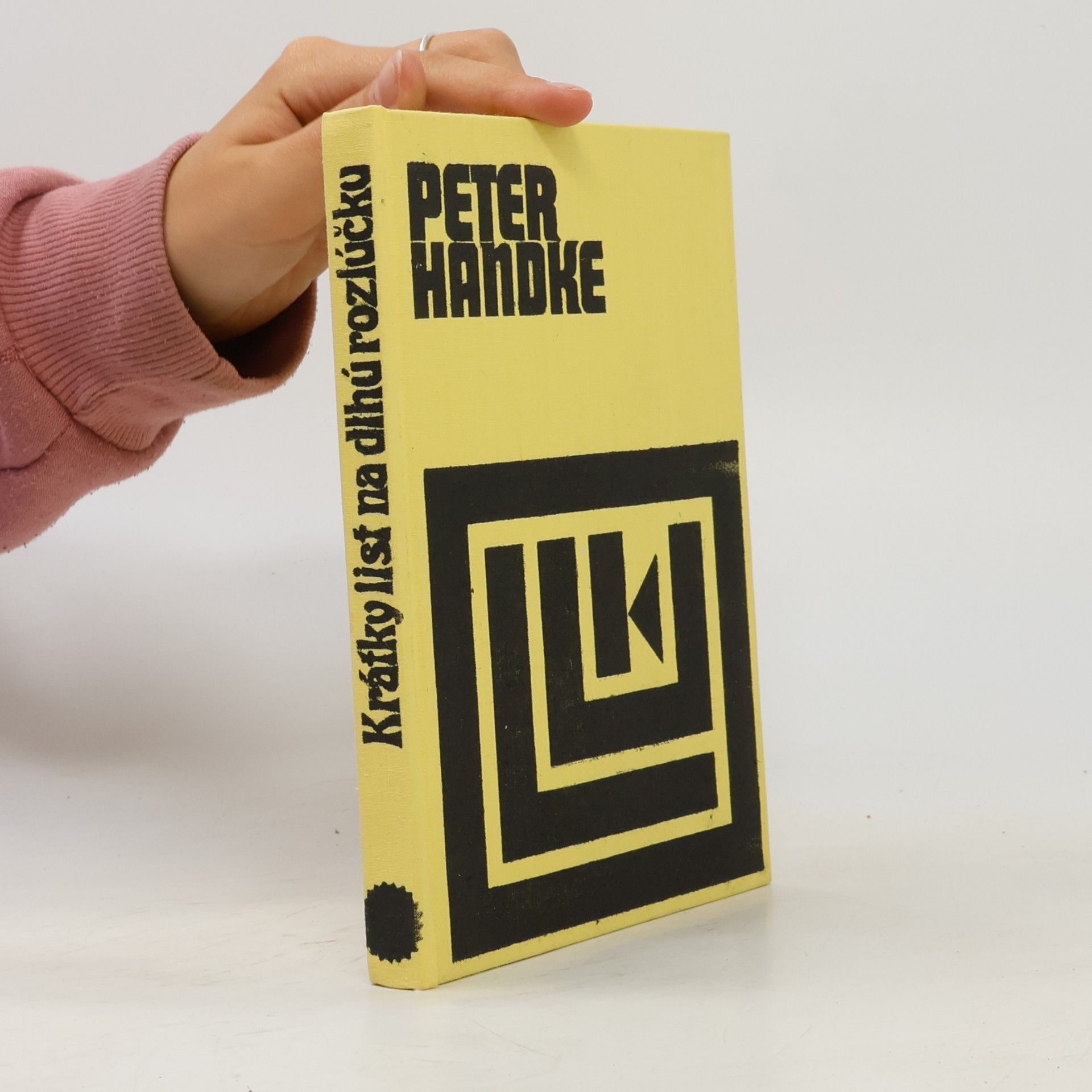 Peter Handke Krátky list na dlhú rozlúčku