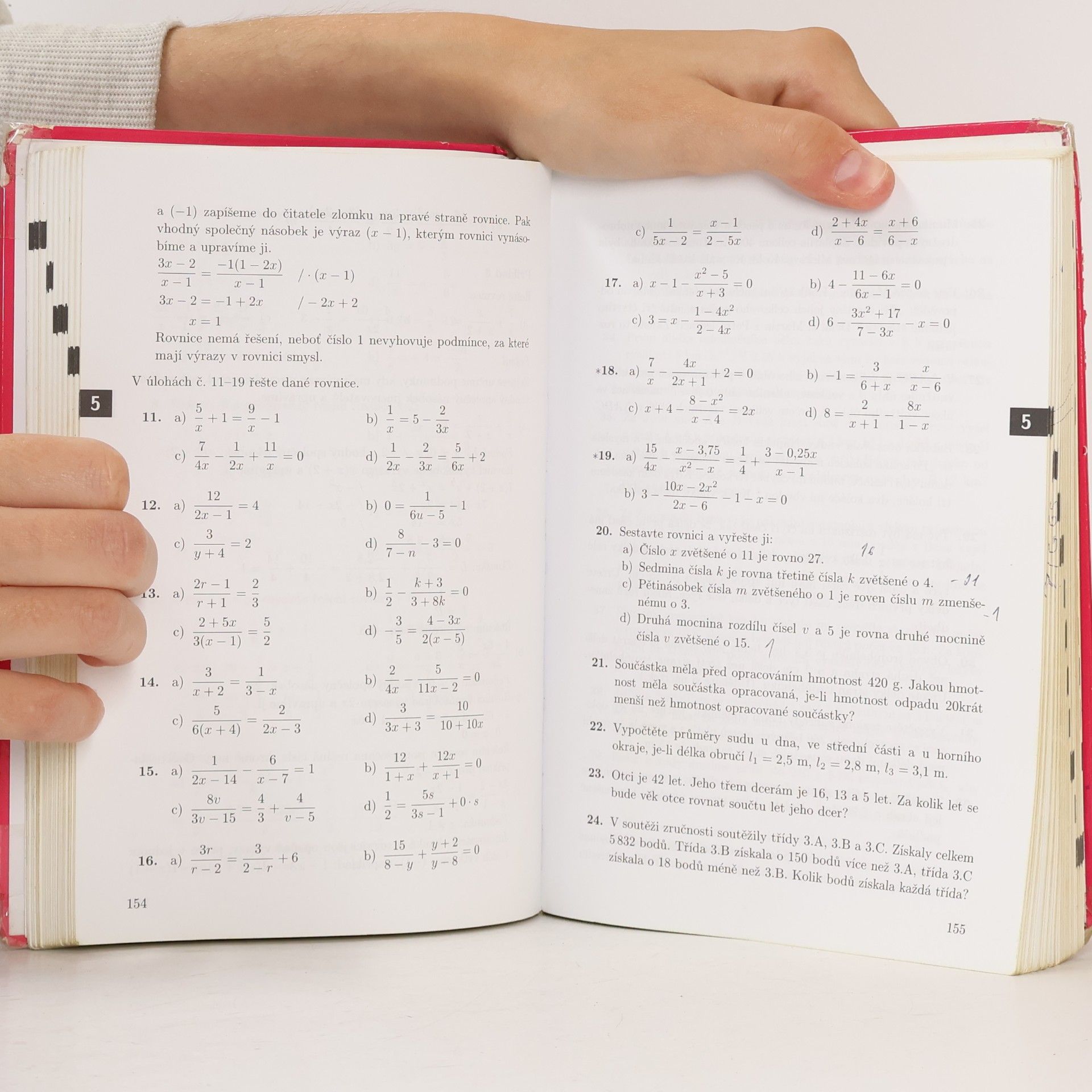 Milada Hudcová Sbírka úloh z matematiky pro SOU a SOŠ