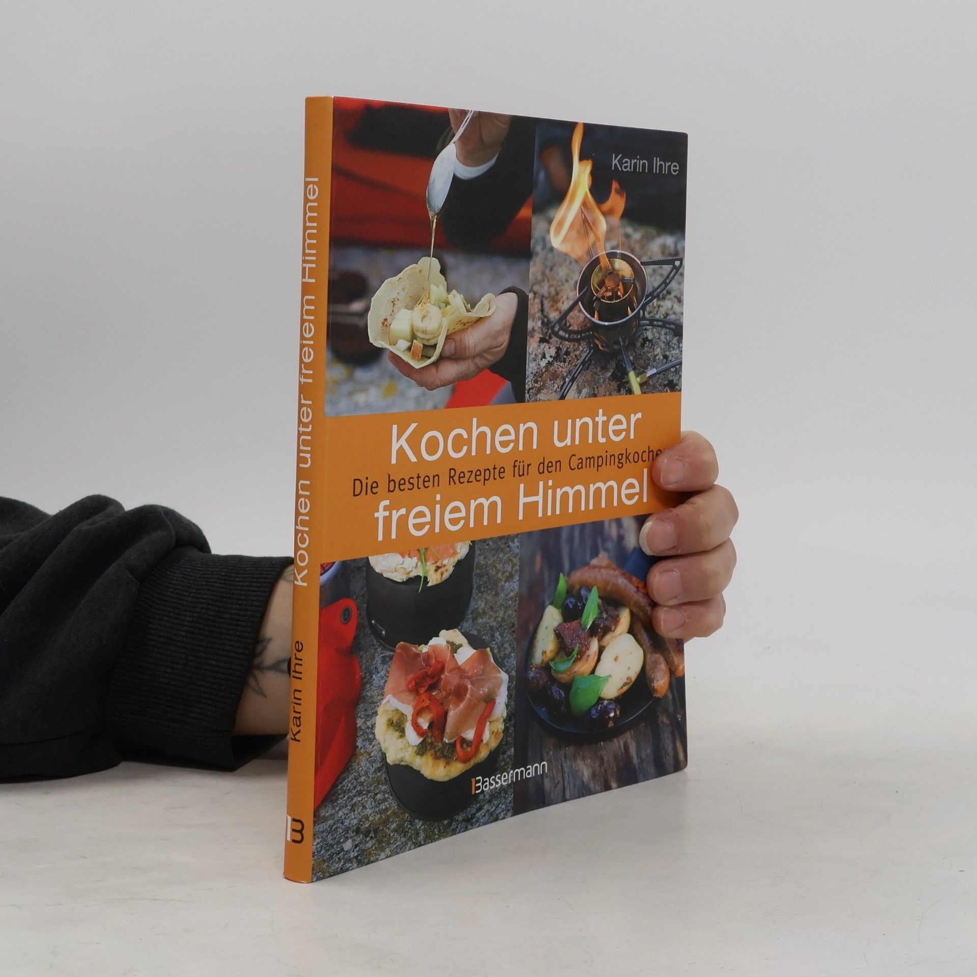 Karin Ihre Kochen unter freiem Himmel
