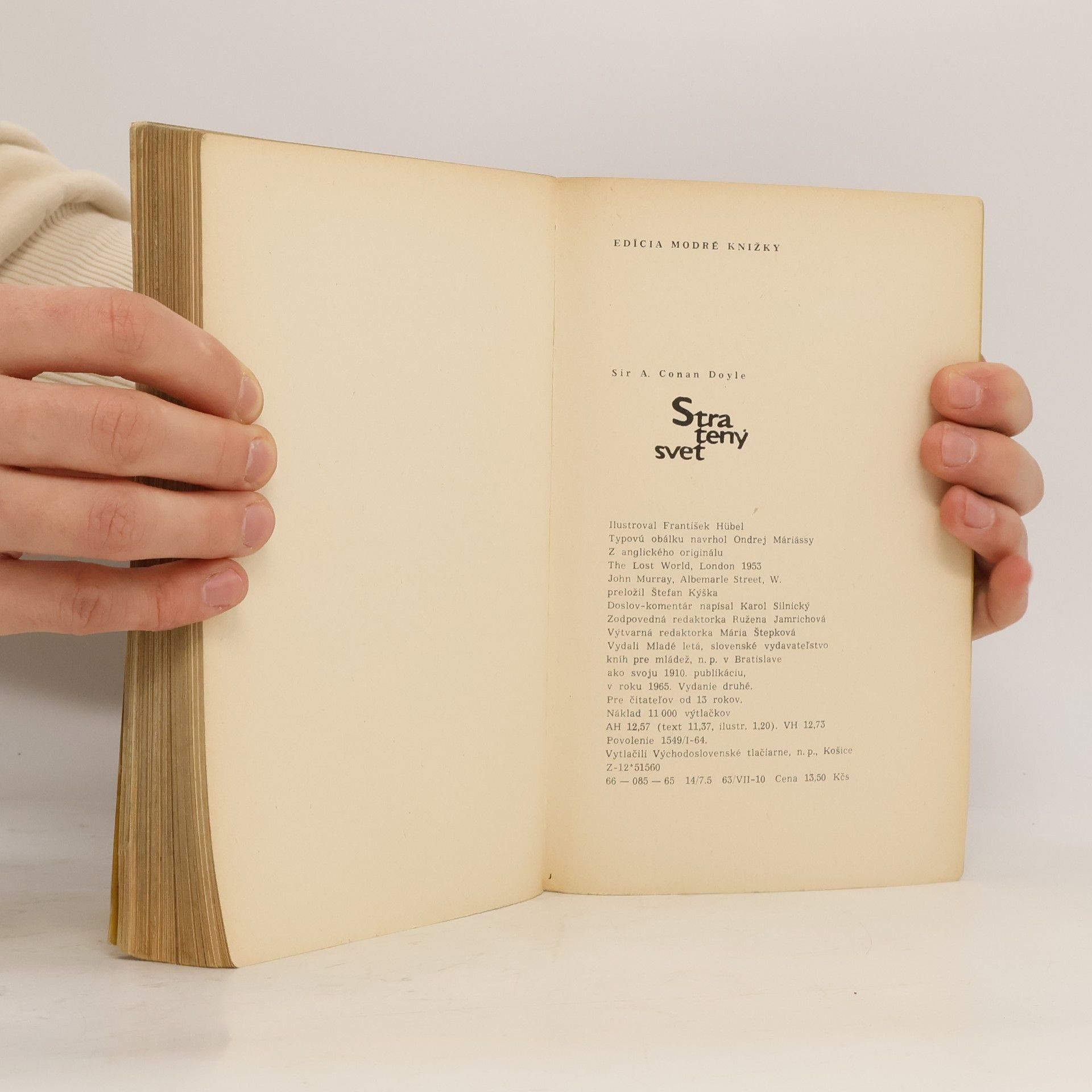 Arthur Conan Doyle Stratený svet