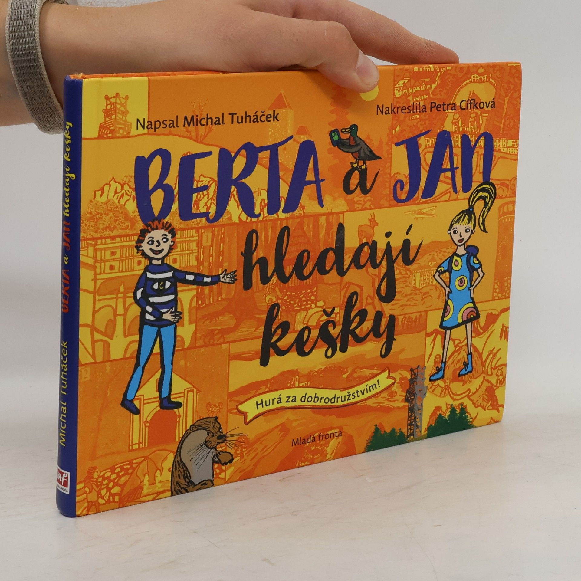 Berta a Jan hledají kešky