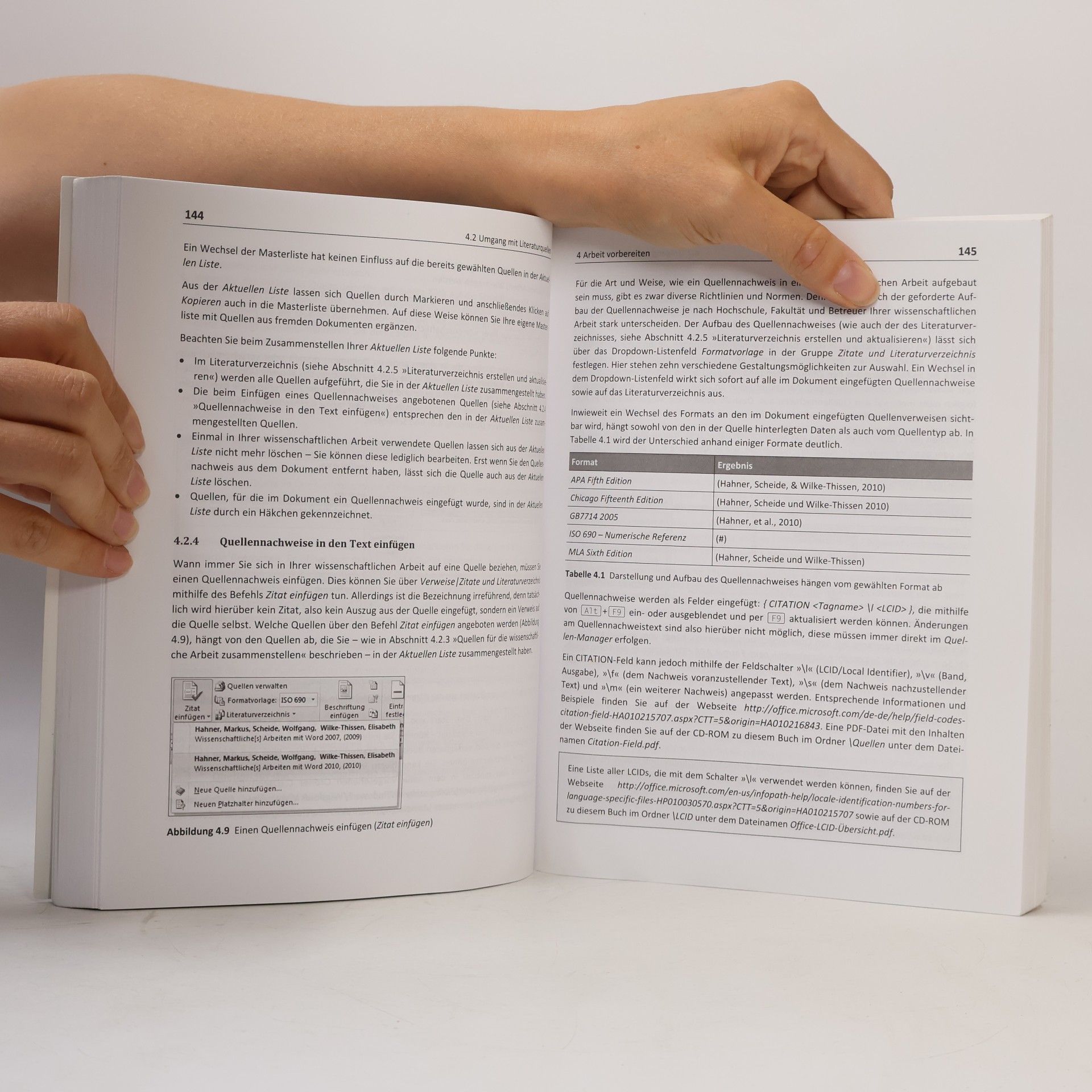 Markus Hahner Wissenschaftliche[s] Arbeiten mit Word 2010