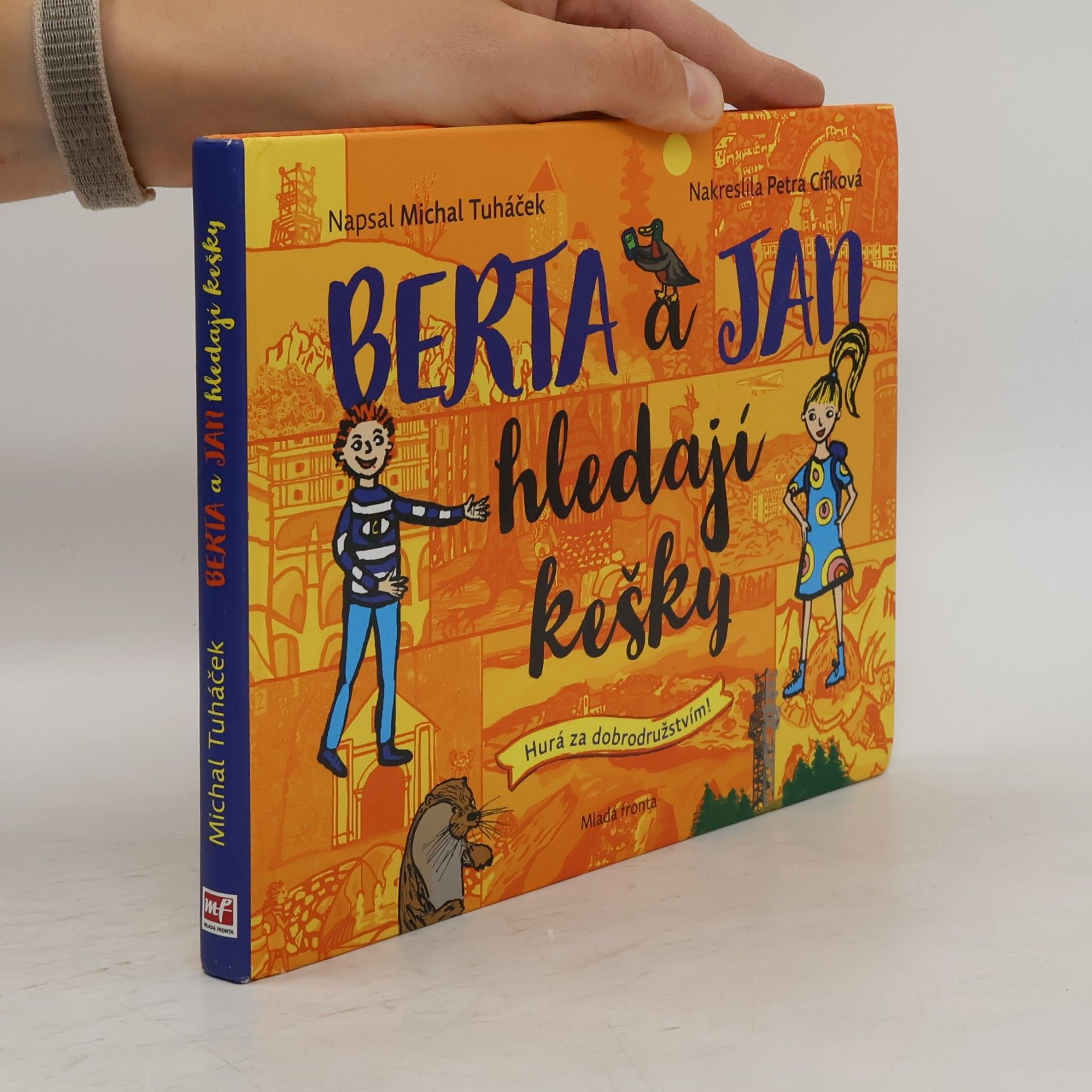 Berta a Jan hledají kešky