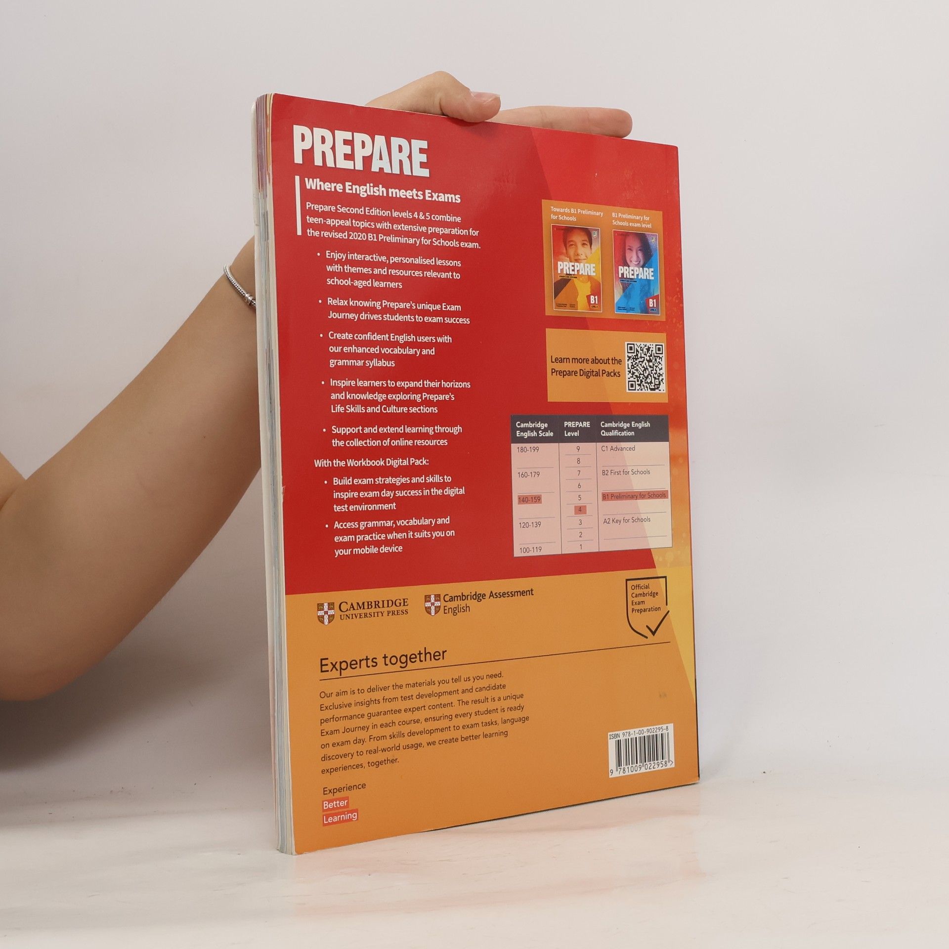 James Styring Cambridge English Prepare! - 4: Prepare Level 4 Student's Book with eBook - Second Edition