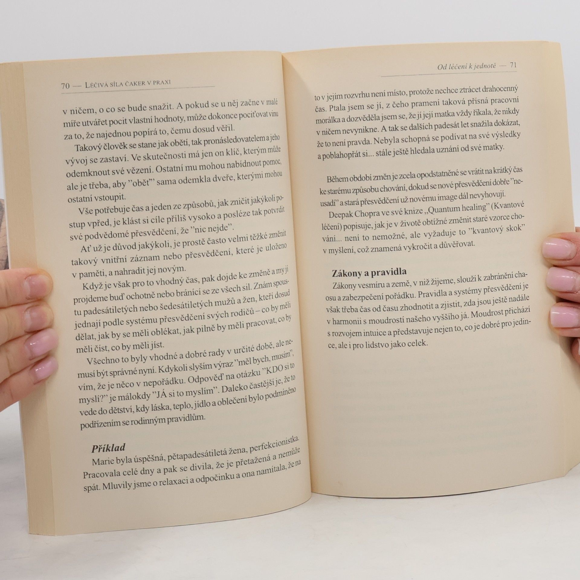 Christine R. Page Léčivá síla čaker v praxi