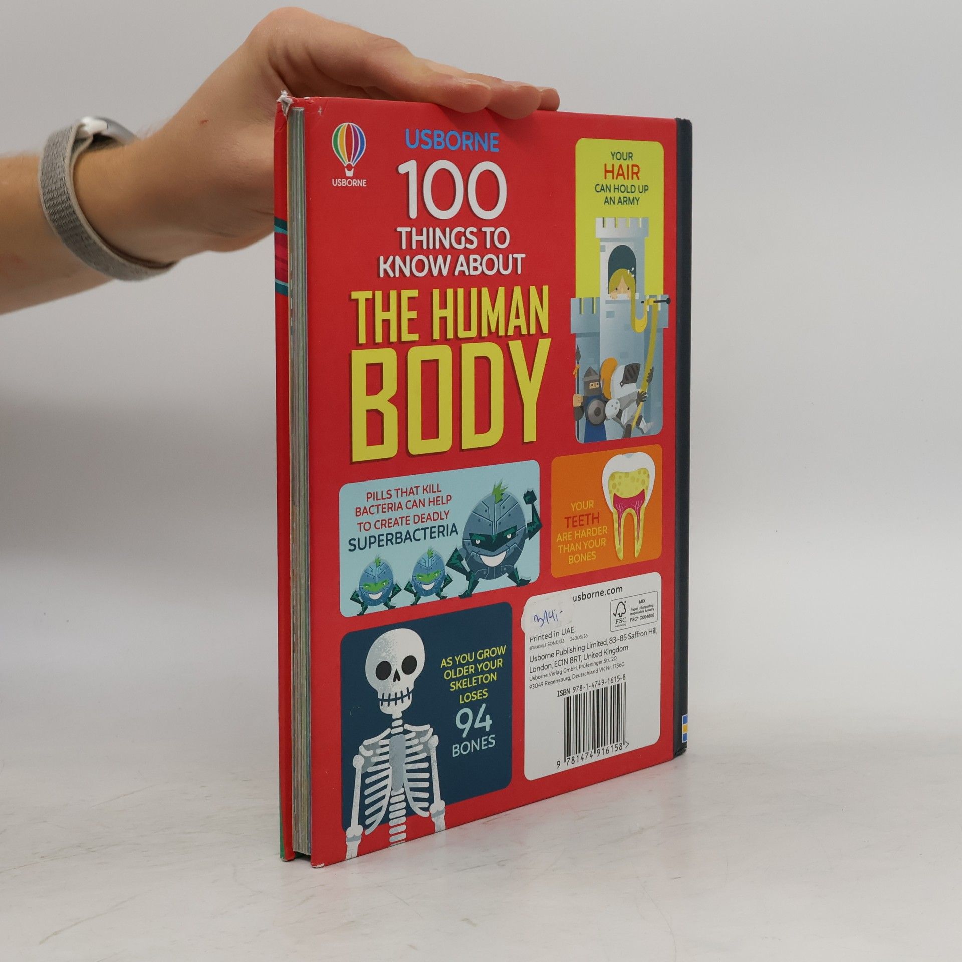 Alex Frith 100 Things to Know About the Human Body